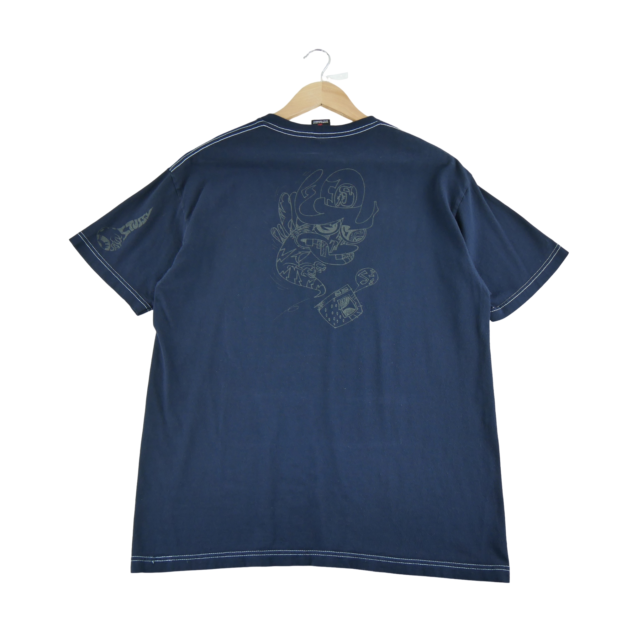 T-shirt manches courtes Homme  Marine 2