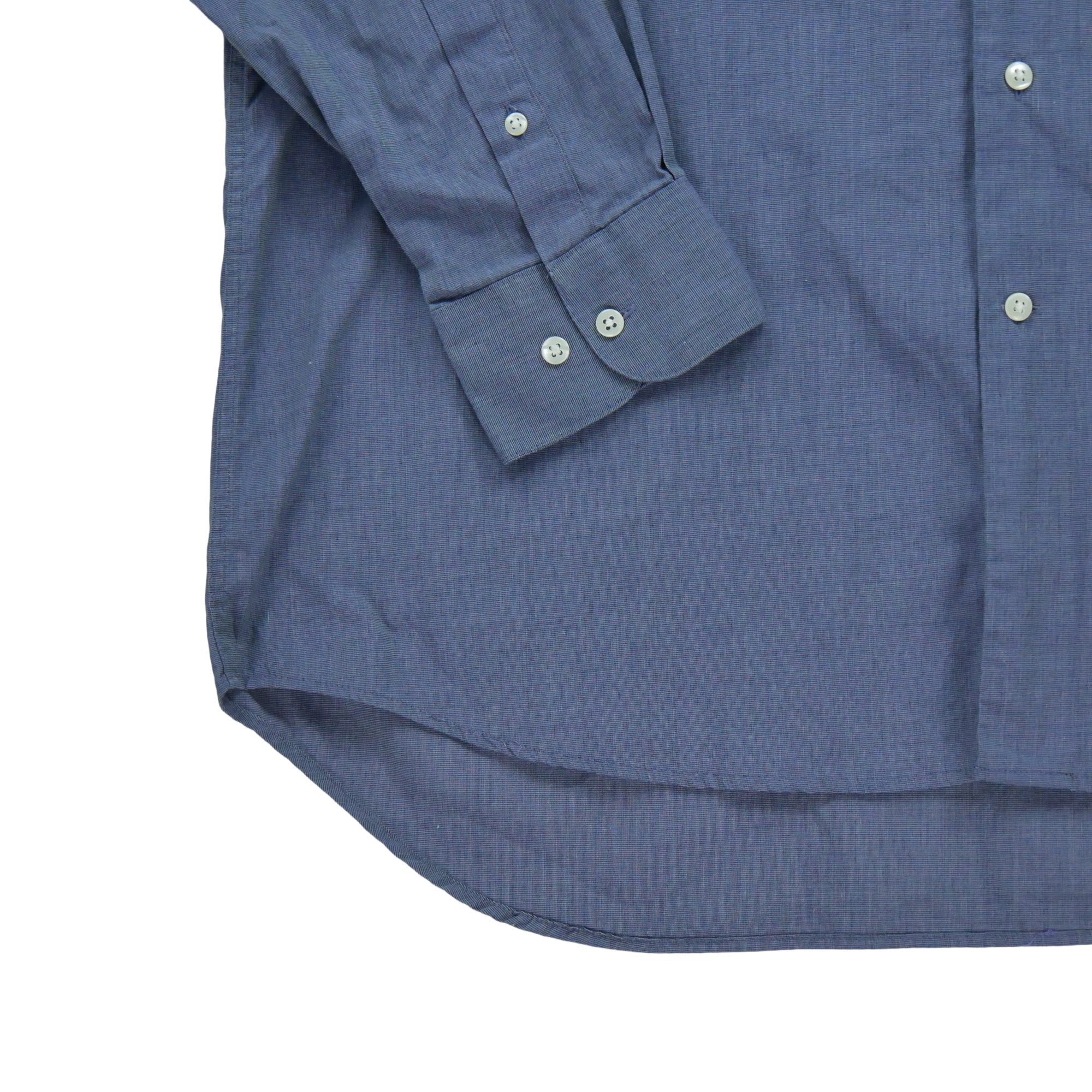 Chemise classiques Homme uni Violet 5