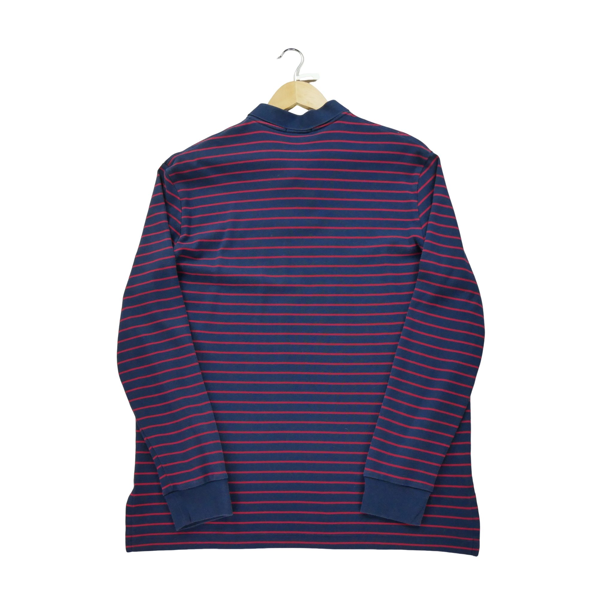 Polo manches longues Homme  Marine 3