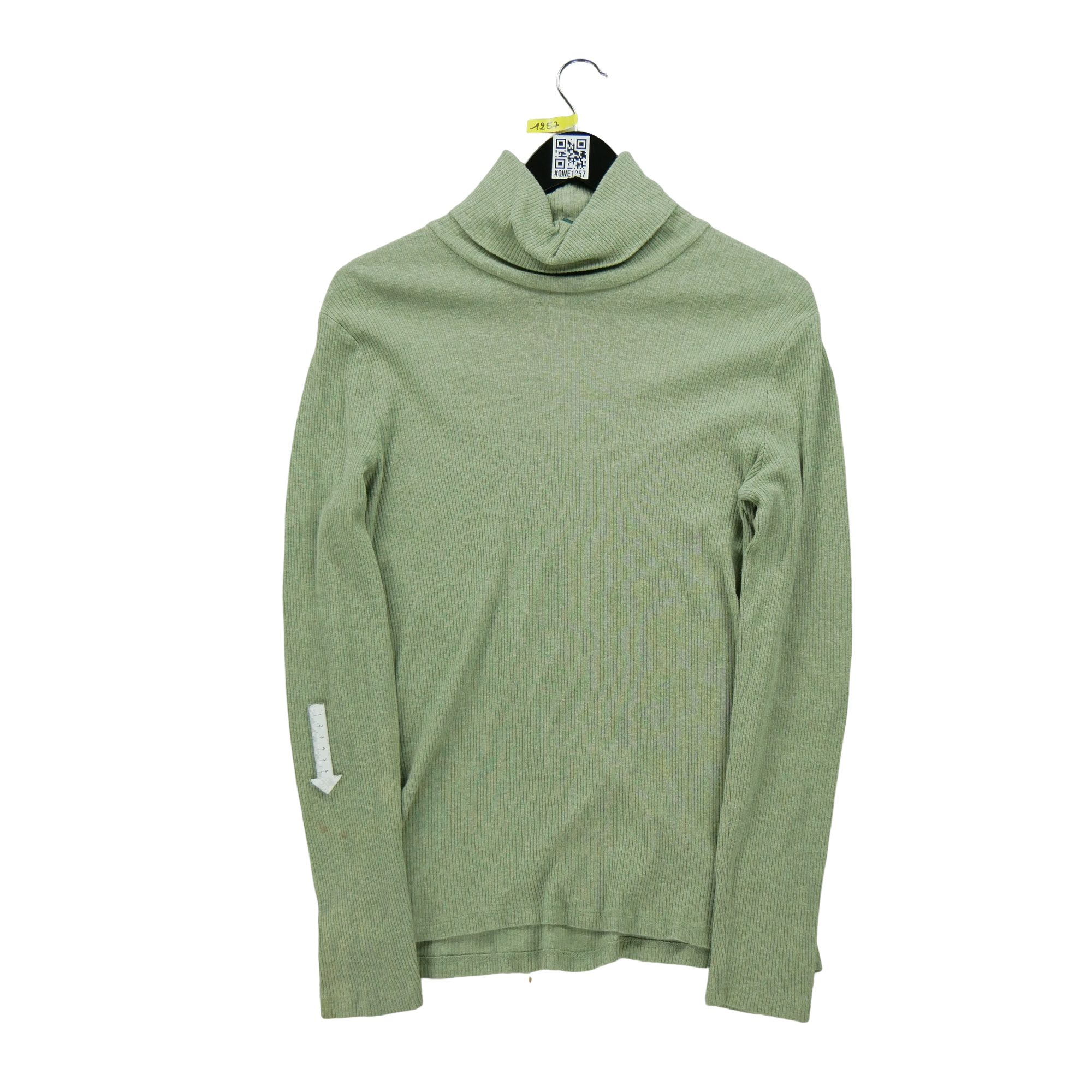 Pull Femme col roulé Kaki 4
