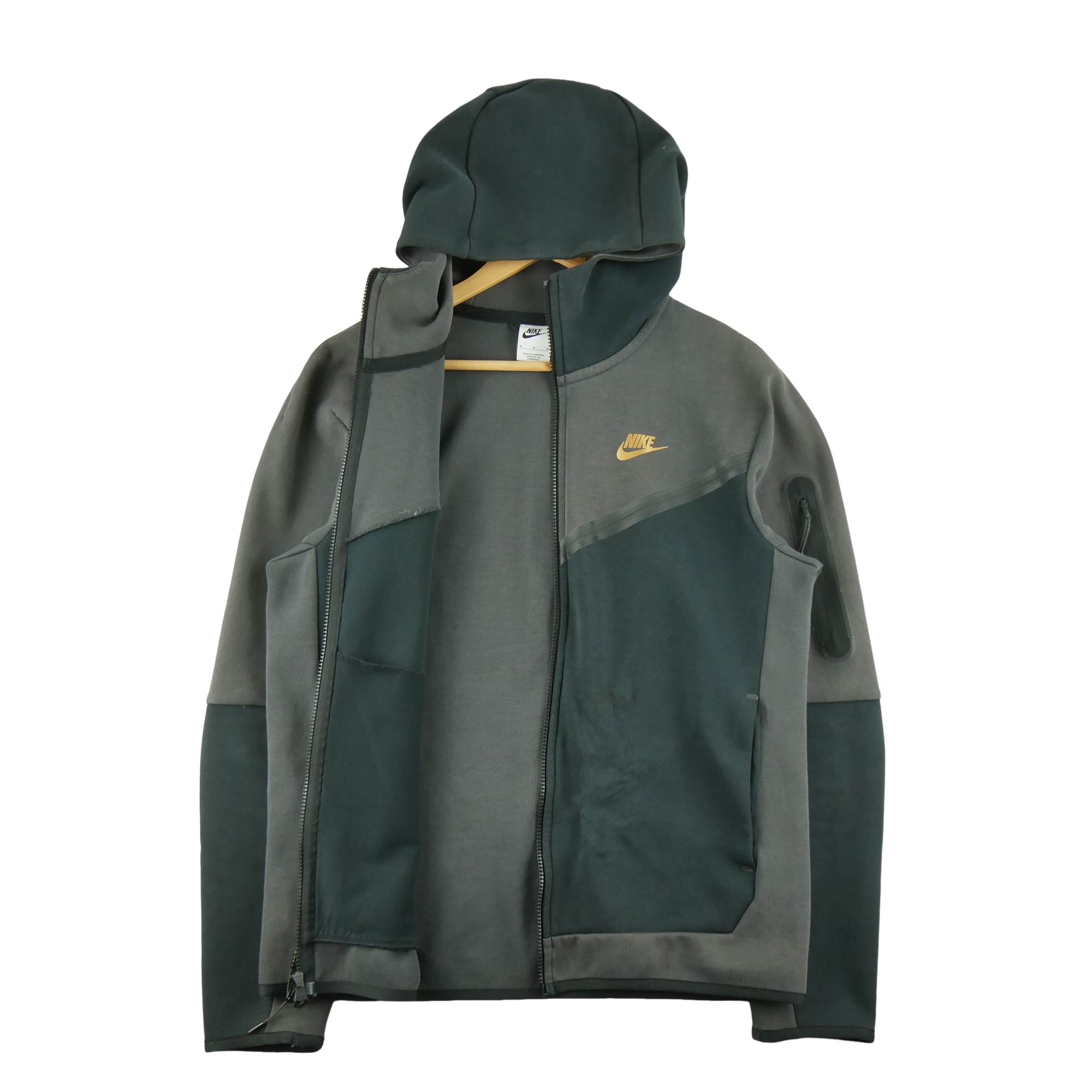 Sweat à capuche Homme  full zip Noir 3