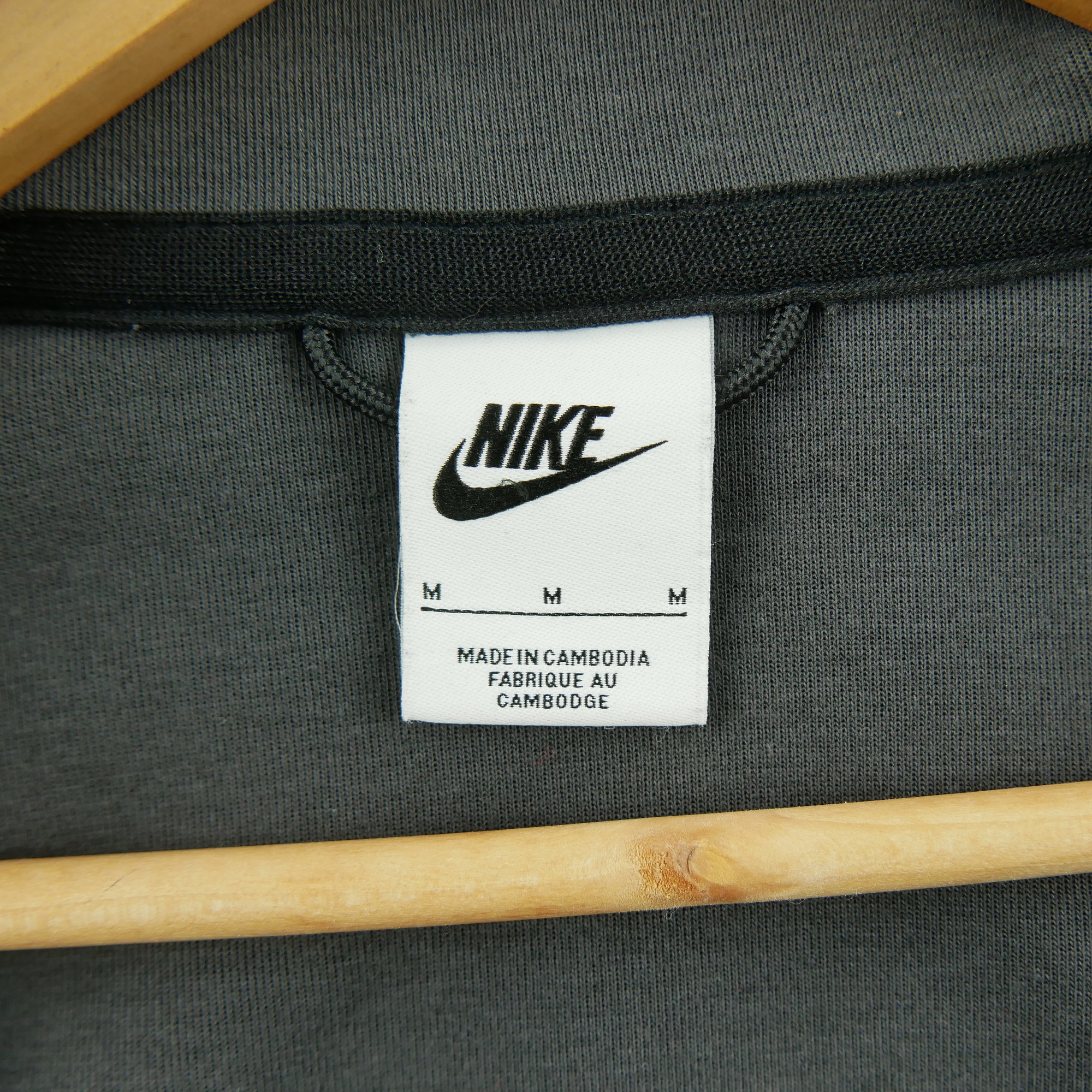 Sweat à capuche Homme  full zip Noir 8