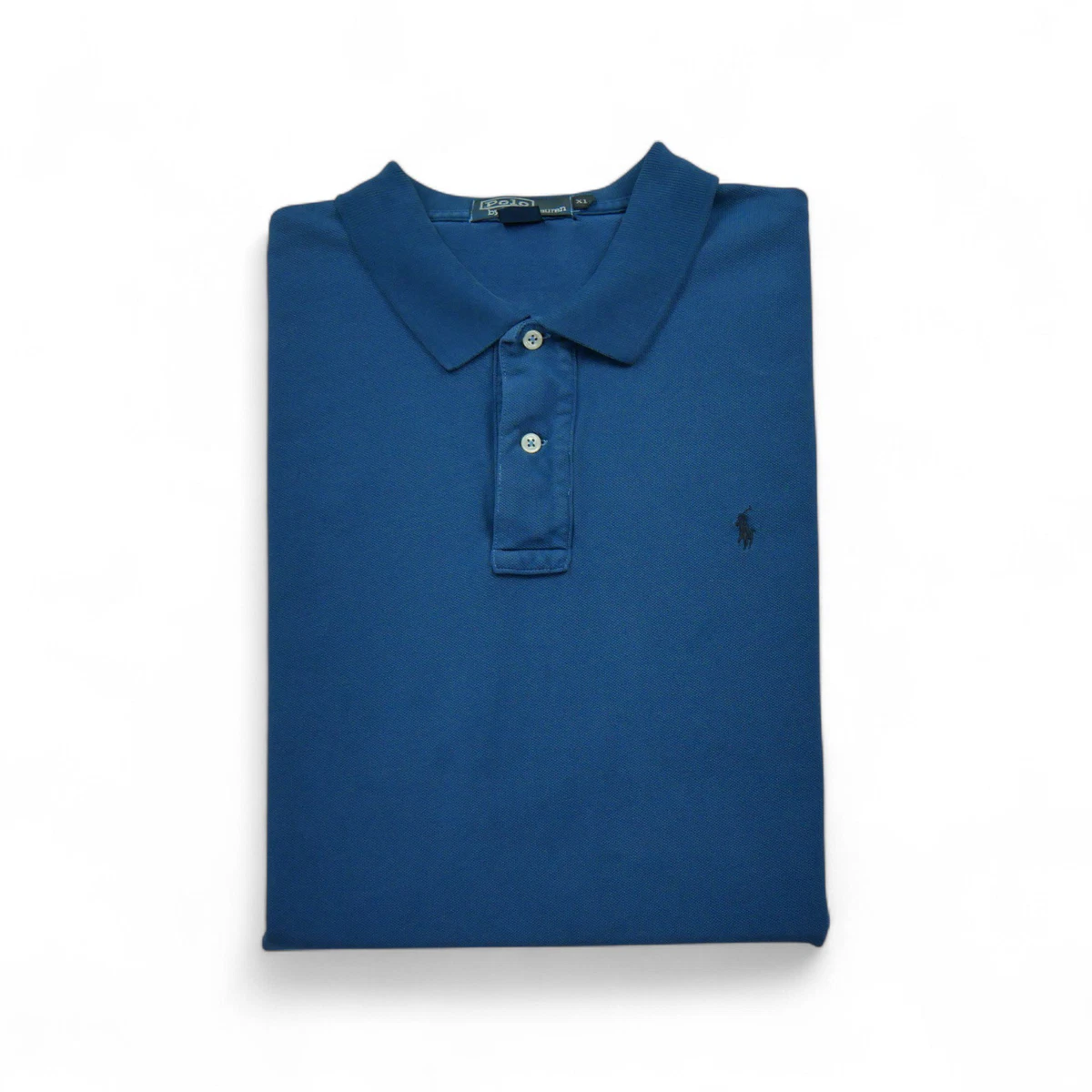 Polo manches courtes Homme  Bleu - Bon état