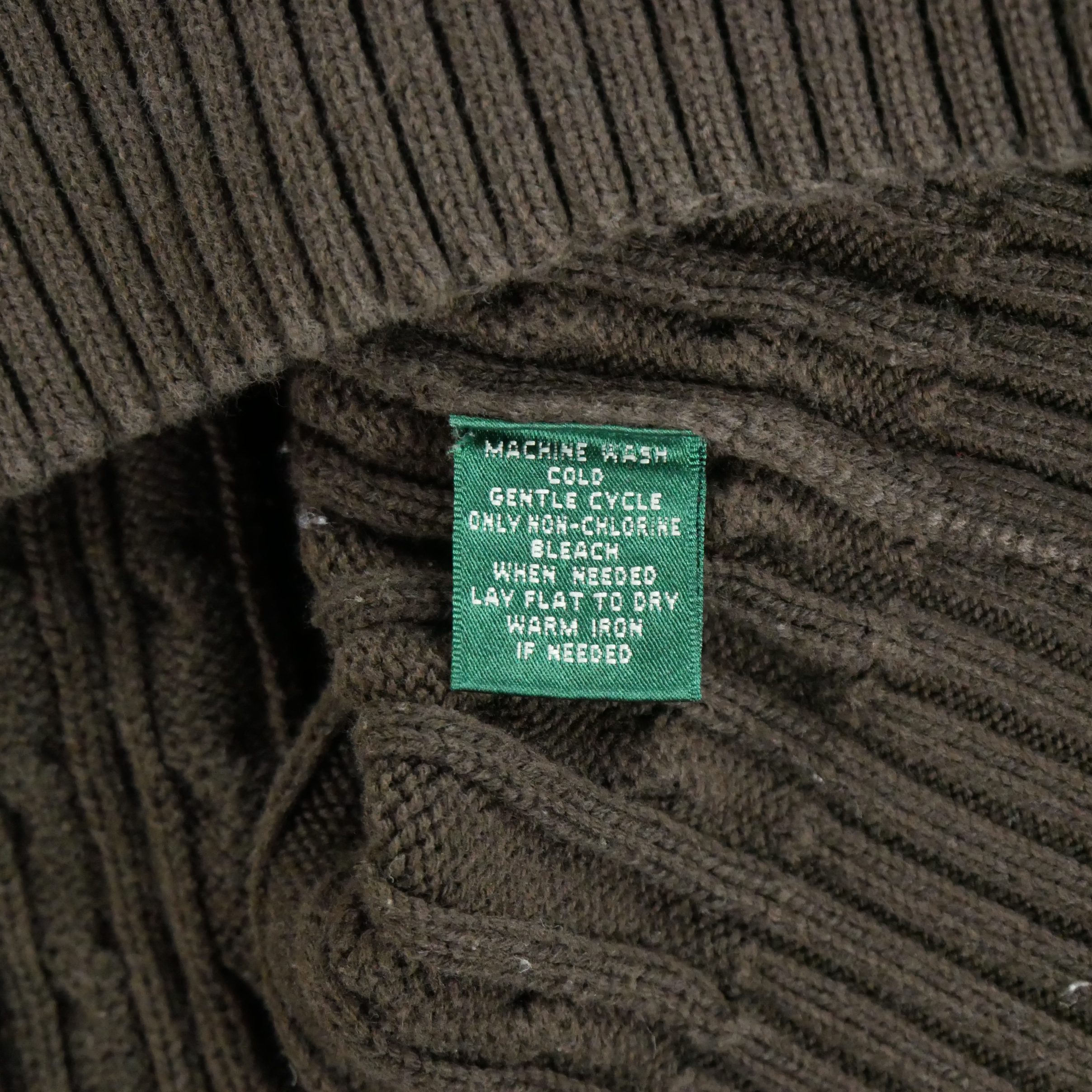 Pull Femme  en maille torsadée Marron 6