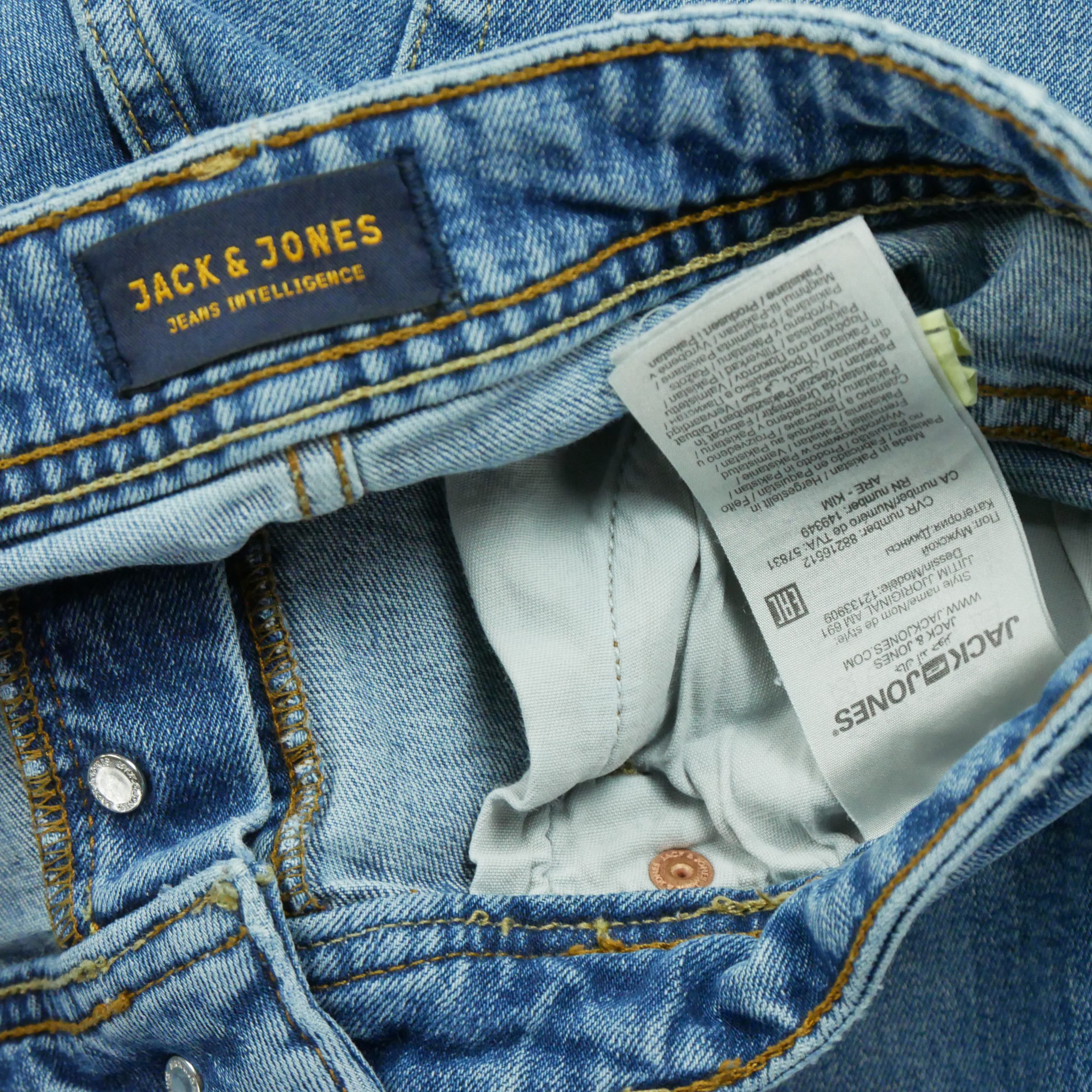 Jean Homme Slim Fit Bleu clair 8