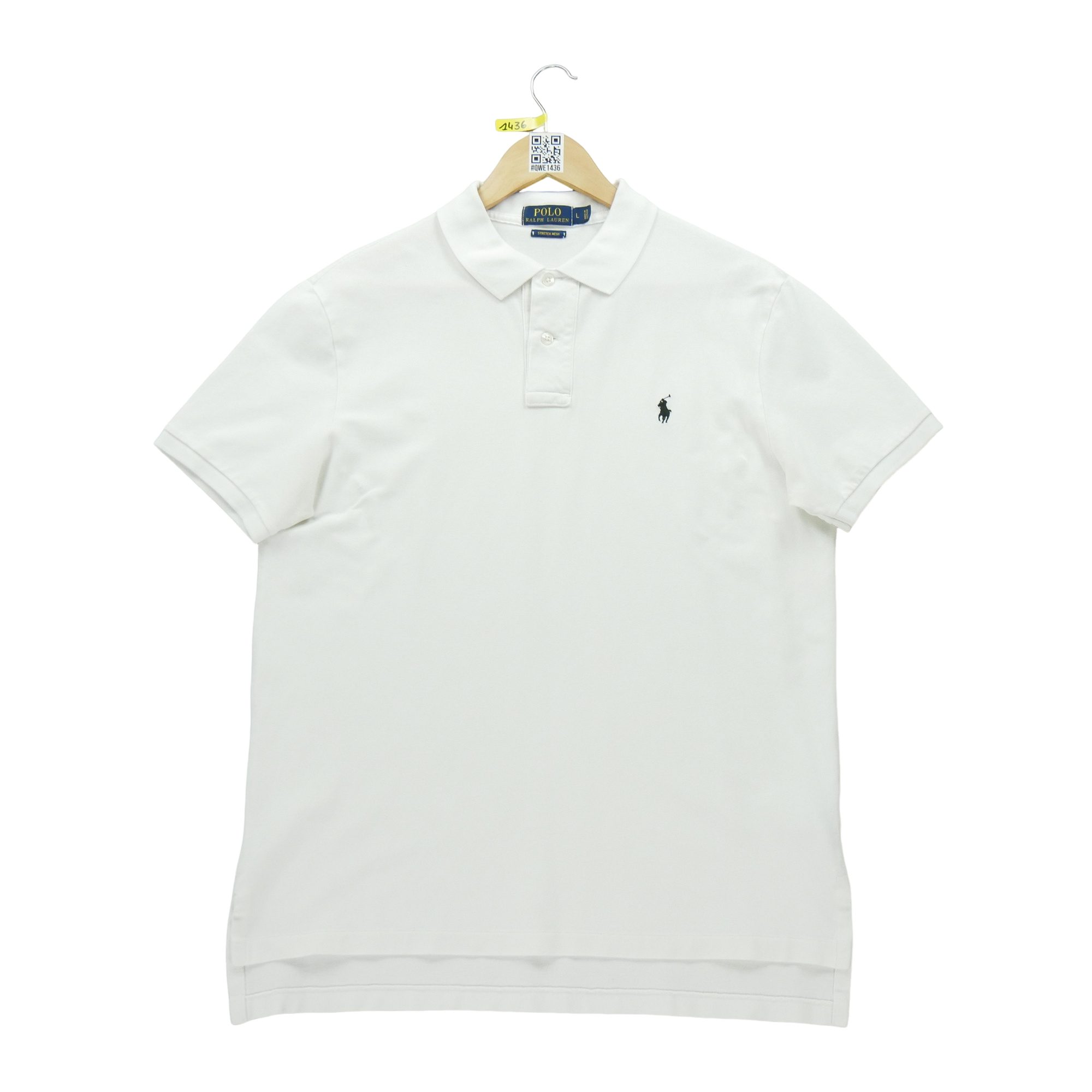 Polo manches courtes Homme  Blanc 2