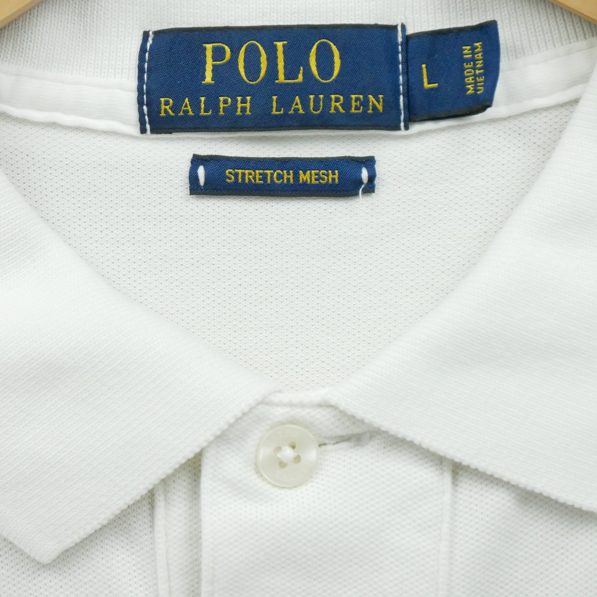 Polo manches courtes Homme  Blanc 7