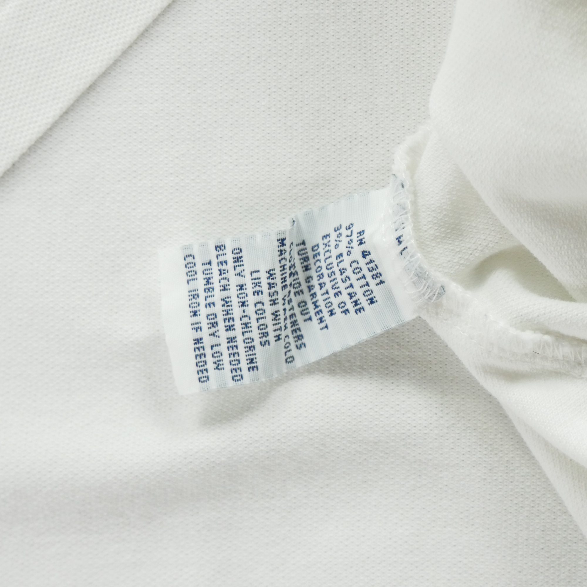 Polo manches courtes Homme  Blanc 8