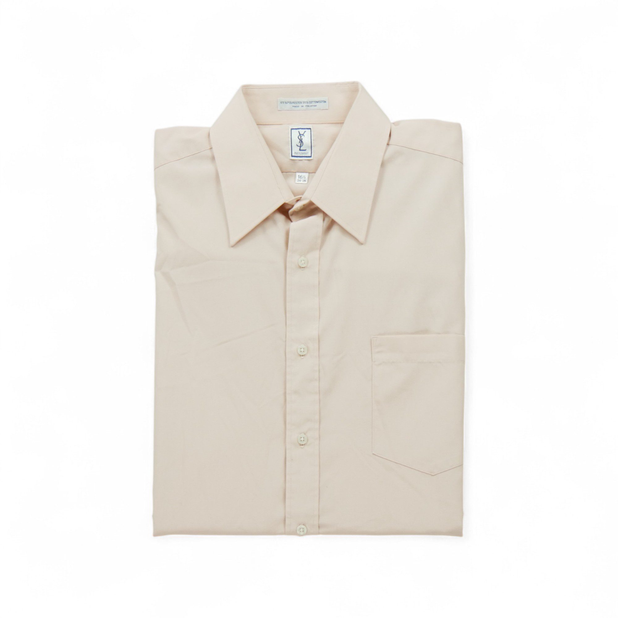 Chemise classiques Homme uni Rose 1