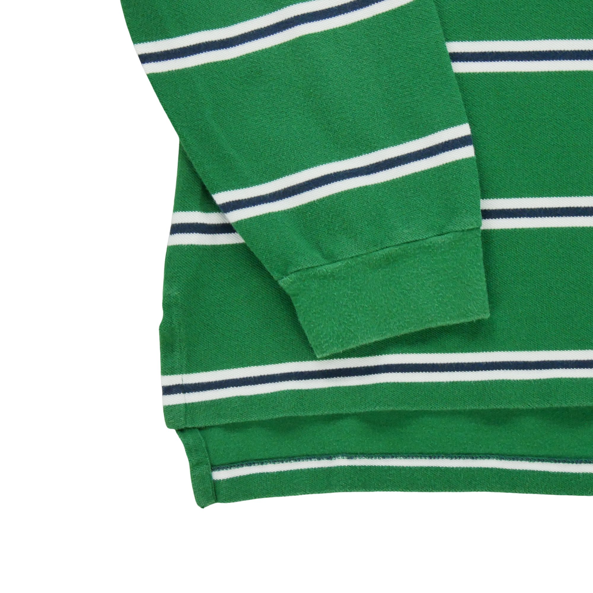 Polo manches longues Homme  Vert 4