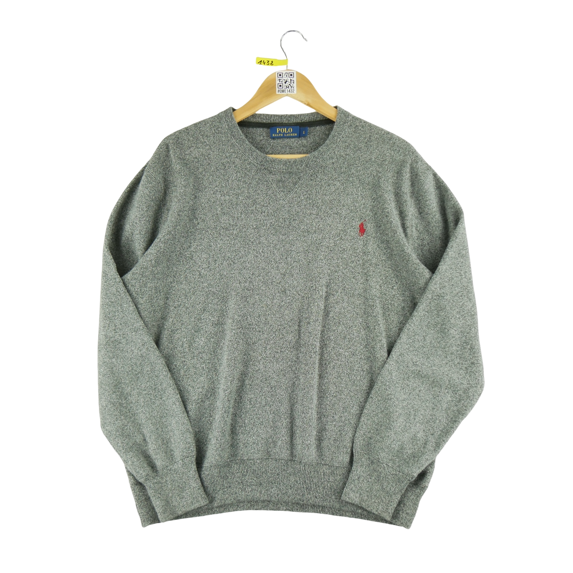 Pull Homme  Crew Neck Gris 1