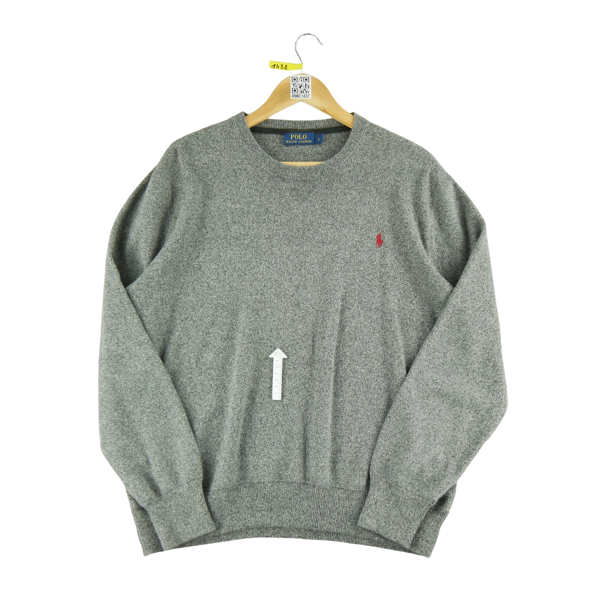 Pull Homme  Crew Neck Gris 4