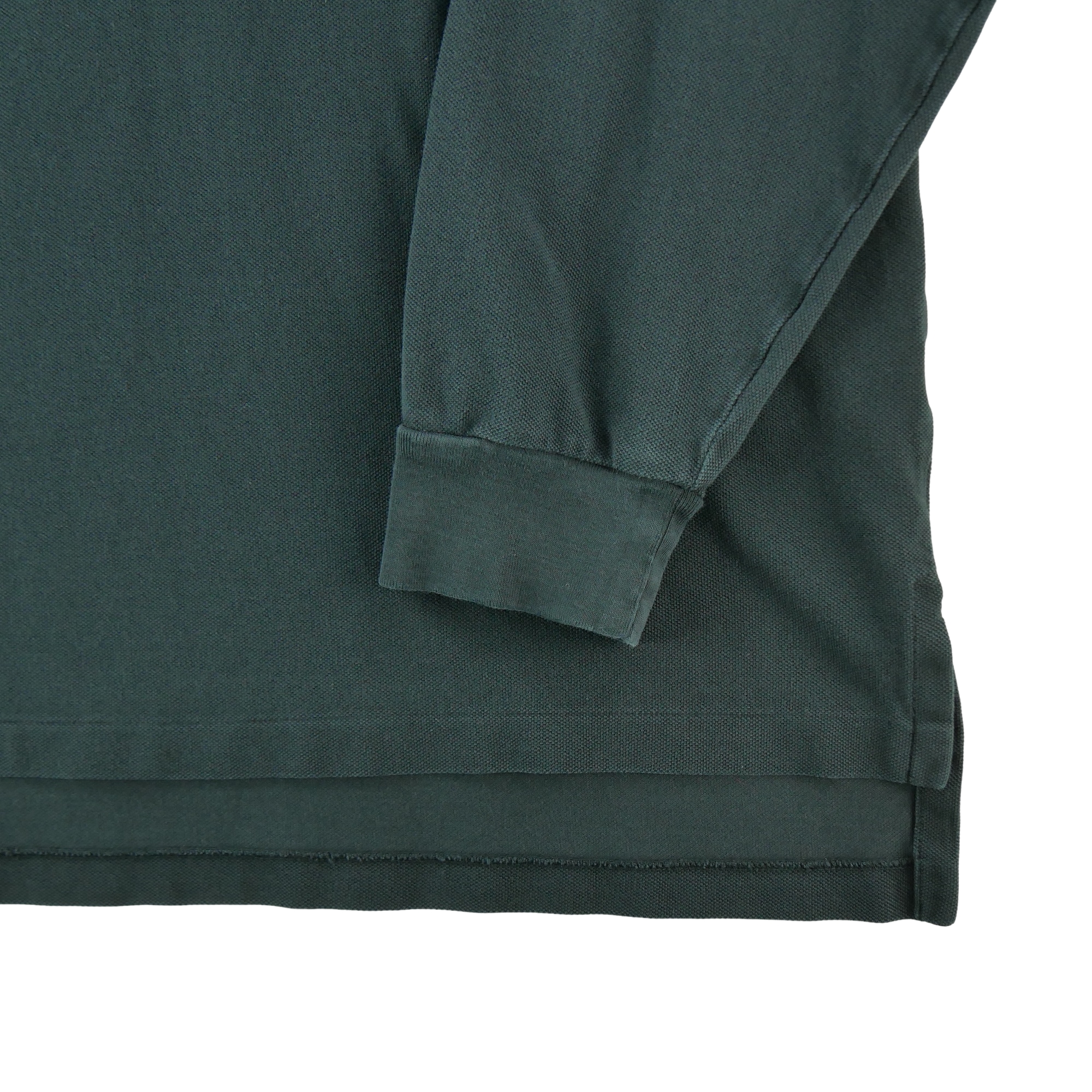 Polo manches longues Homme  Noir 4