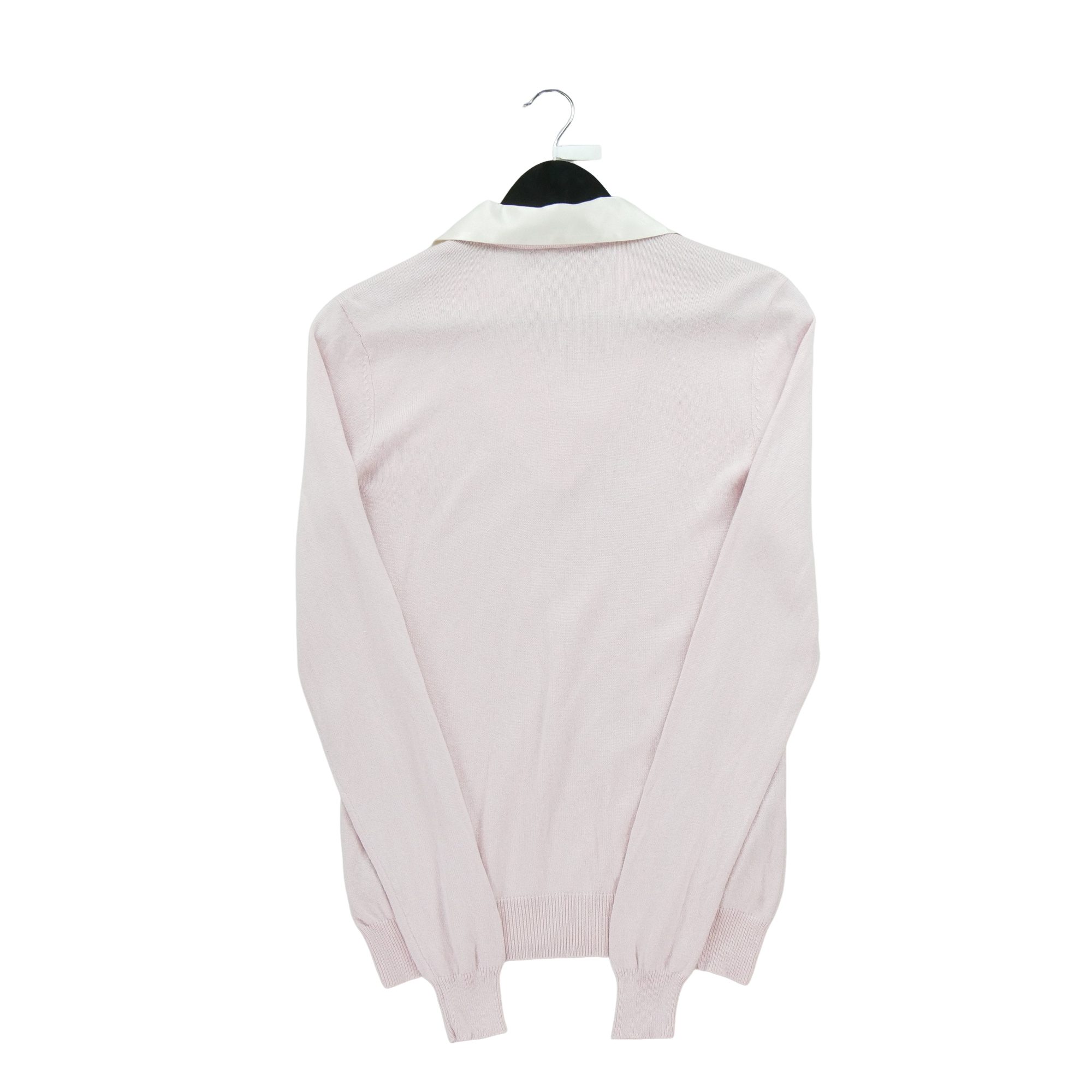 Pull Femme  en soie et cachemire Rose 2