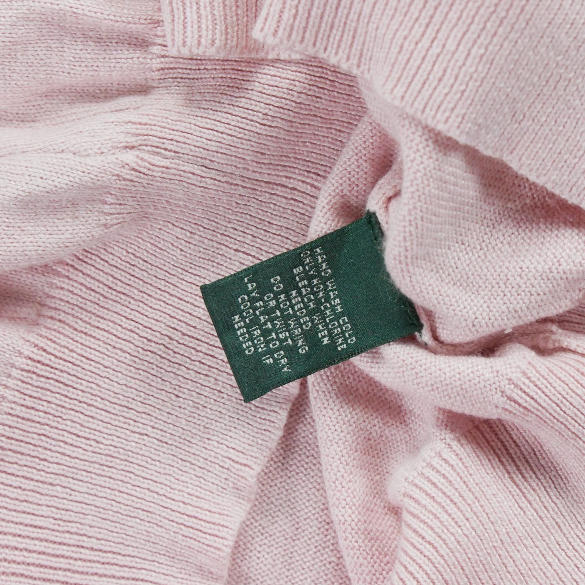 Pull Femme  en soie et cachemire Rose 5