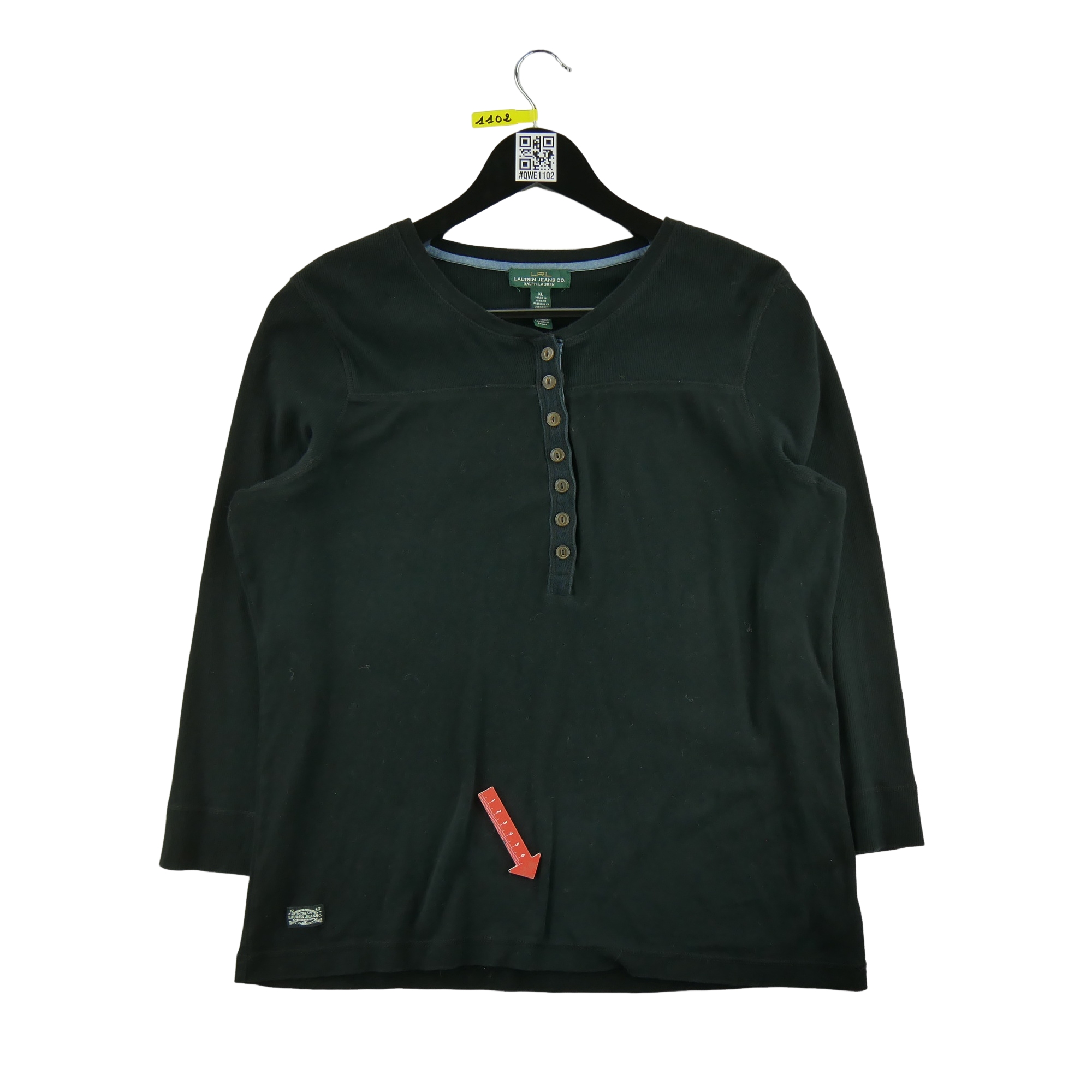 T-shirt manches longues Femme  Noir 5