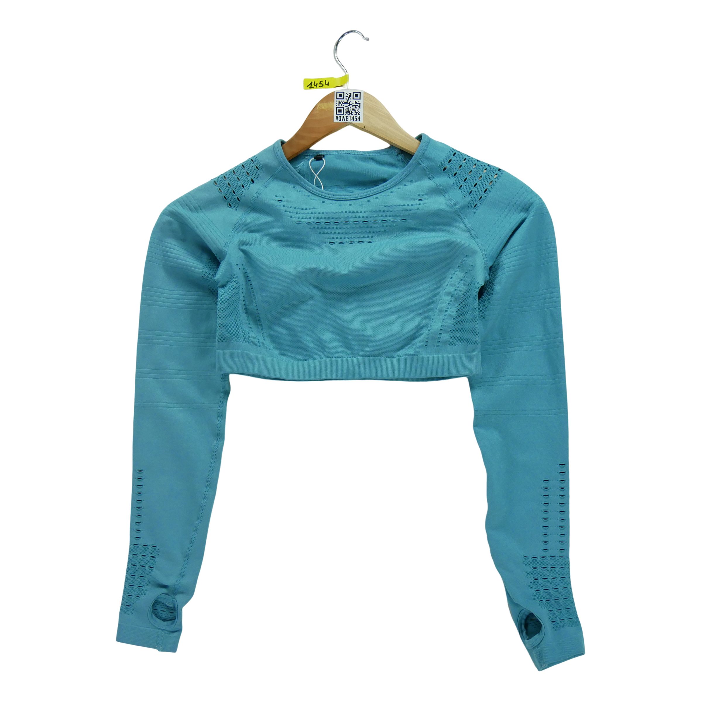 T-shirt Femme Fitness Yoga Bleu - Bon état