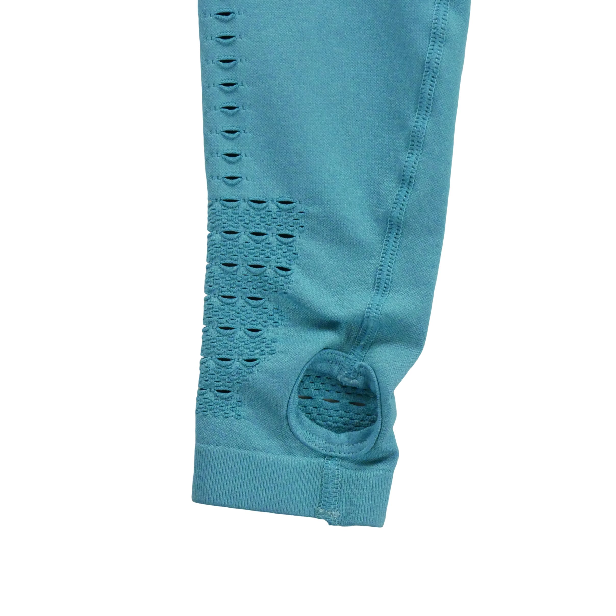 T-shirt Femme  Fitness Yoga Bleu 3
