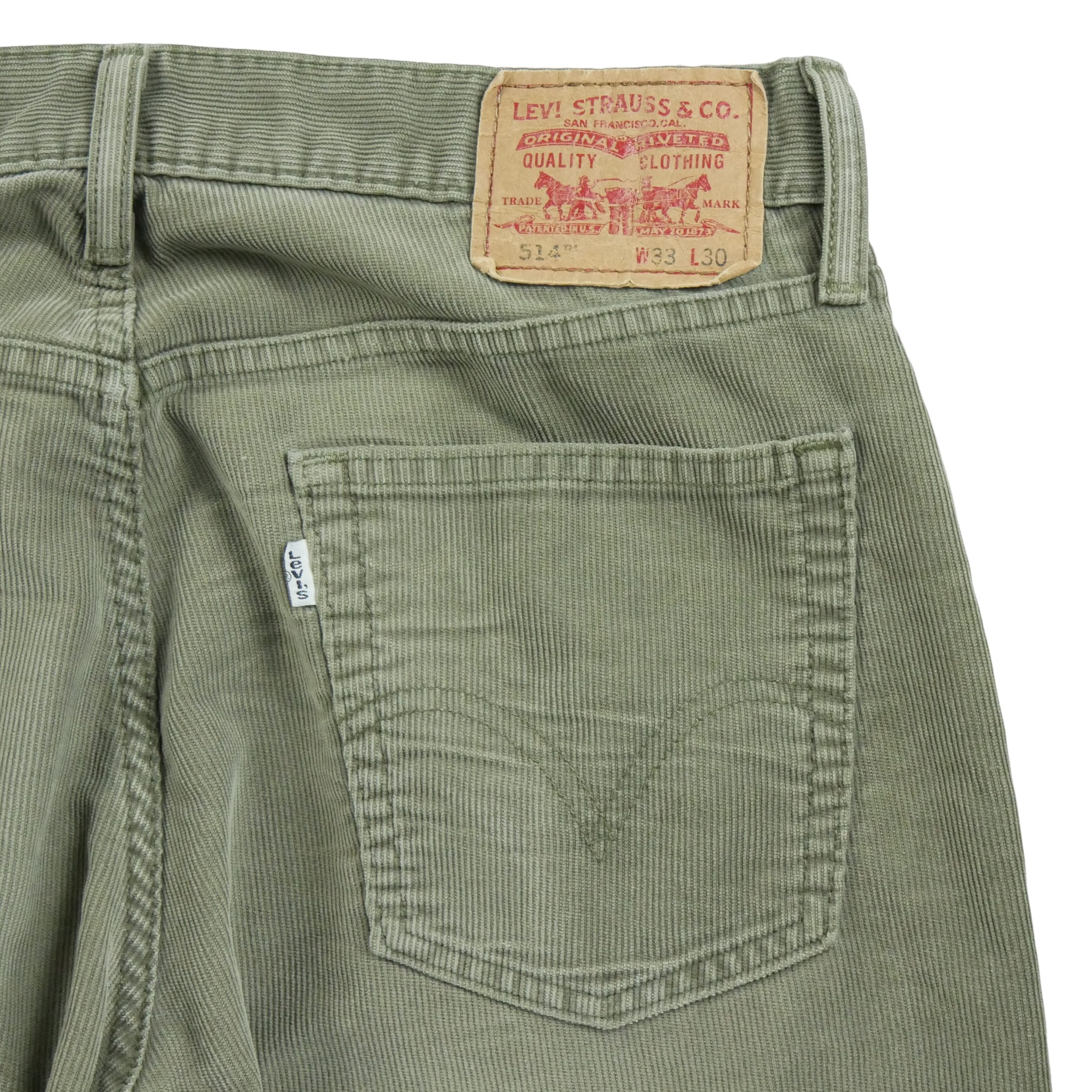 Pantalon velours Levi Strauss 514 Relaxed Straight 4