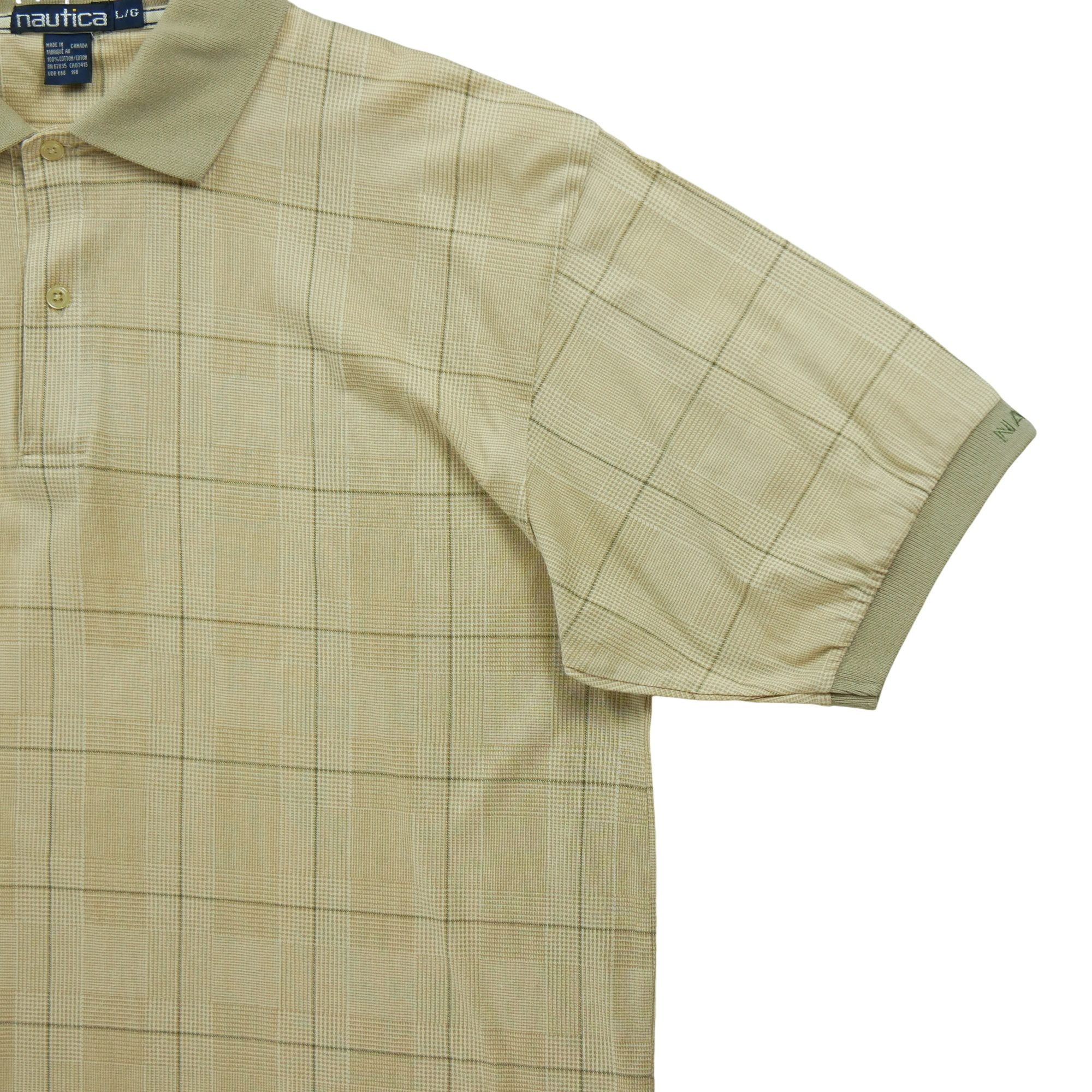 Polo manches courtes Homme  Beige 4