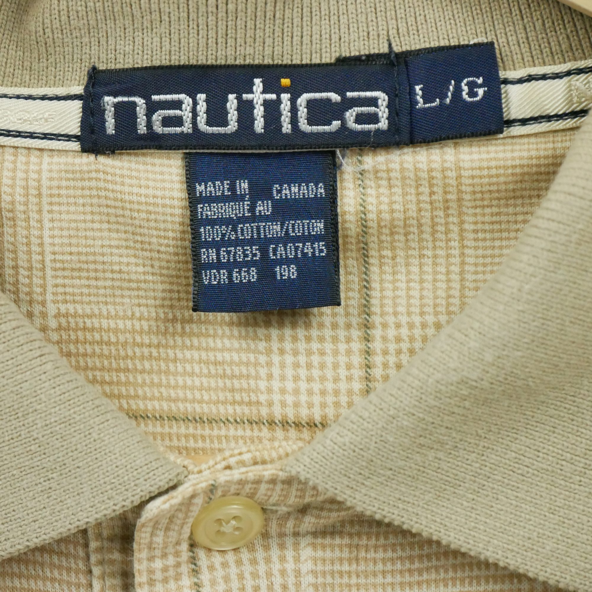 Polo manches courtes Homme  Beige 6