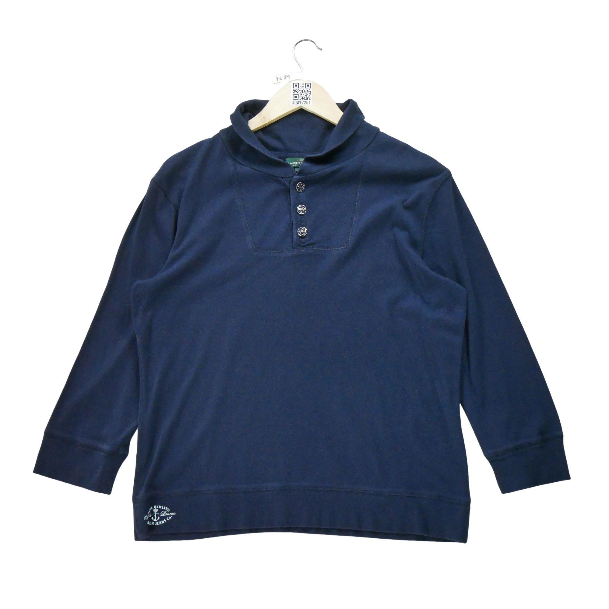 T-shirt manches longues Femme  Marine 1