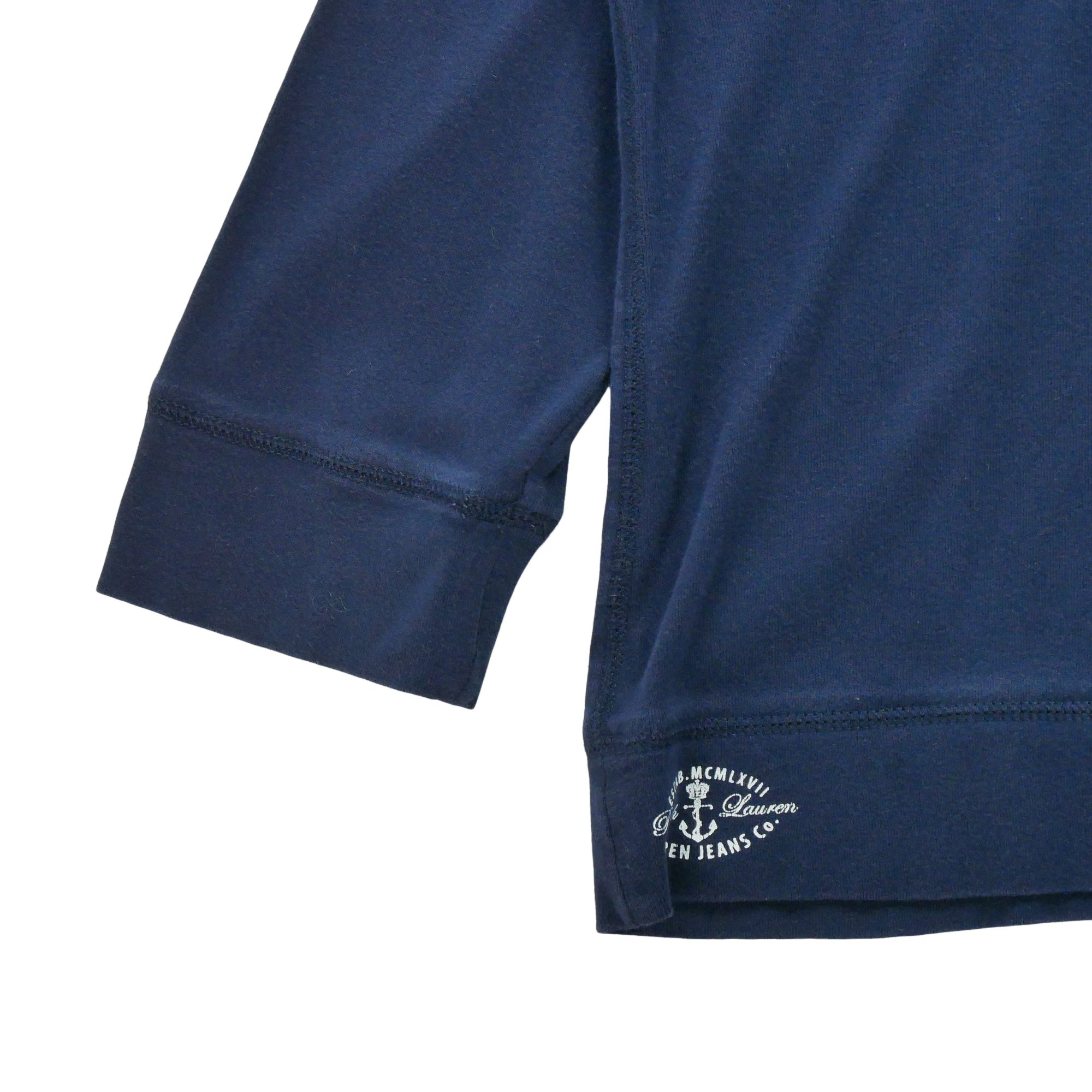 T-shirt manches longues Femme  Marine 4