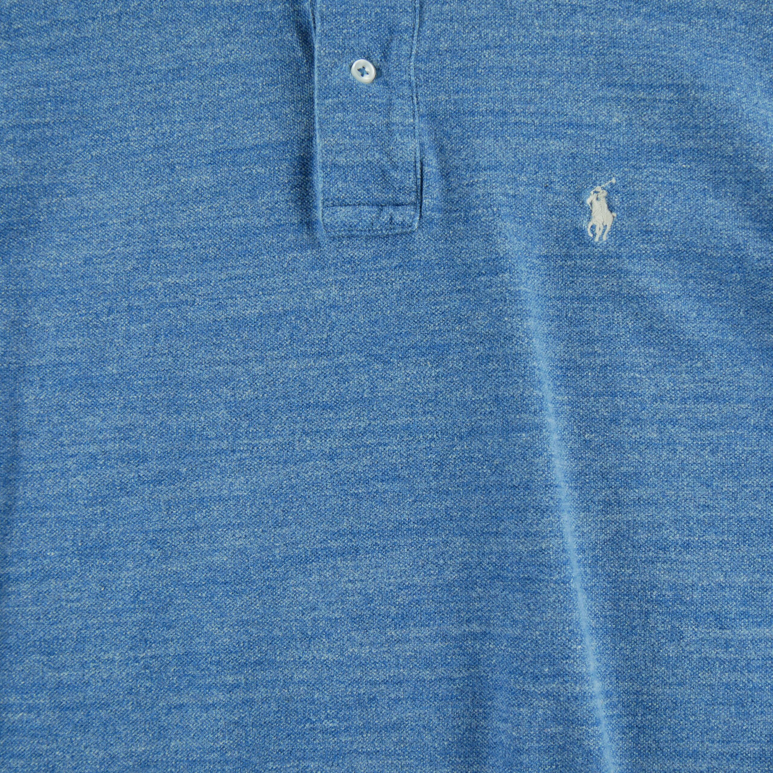 Polo manches courtes Homme  Bleu 4