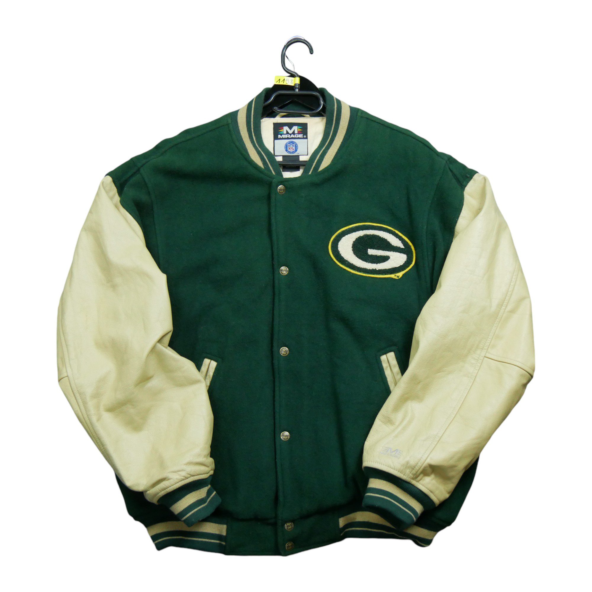 Veste en cuir NFL Green Bay Packers 1