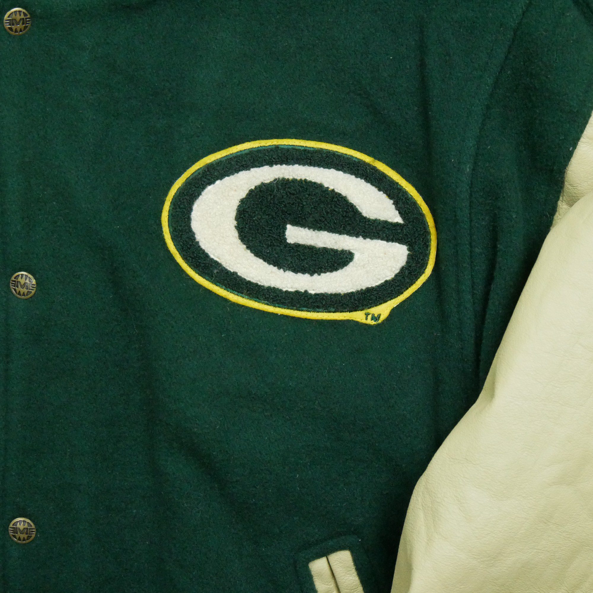 Veste en cuir NFL Green Bay Packers 11