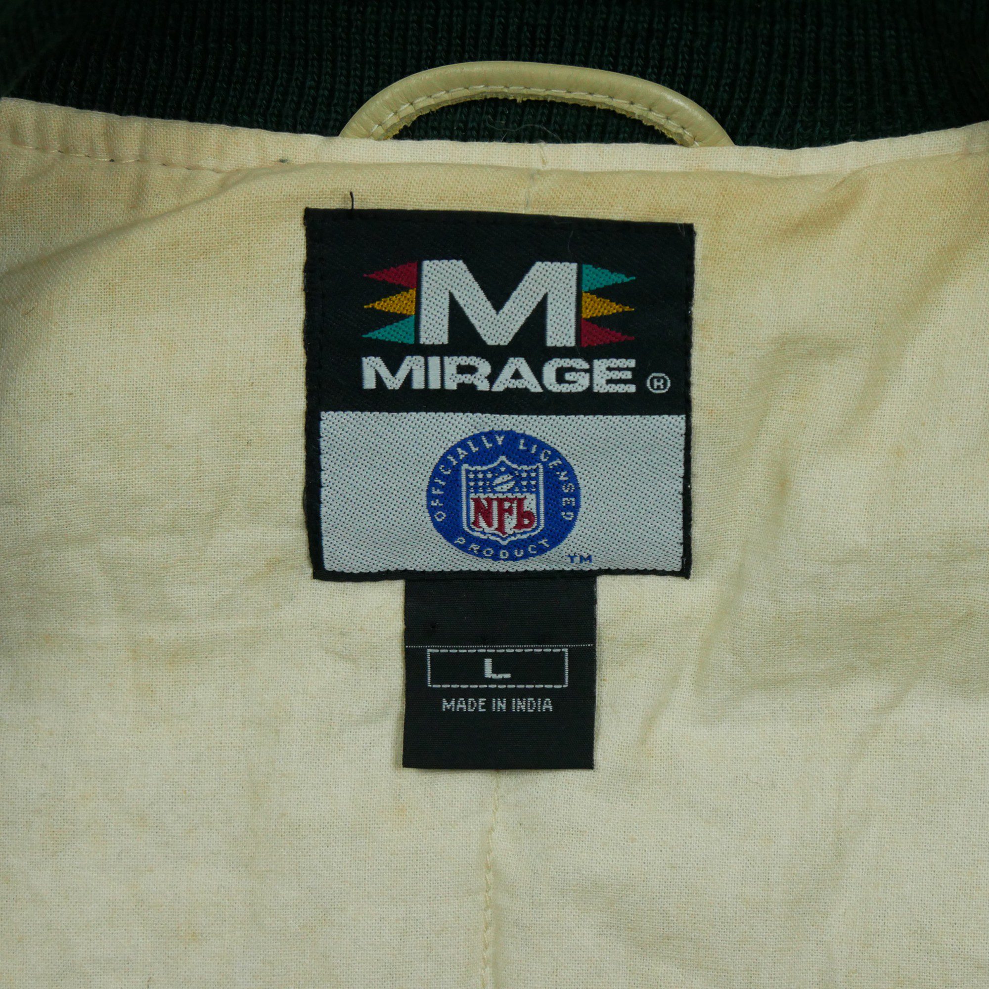 Veste en cuir NFL Green Bay Packers 16