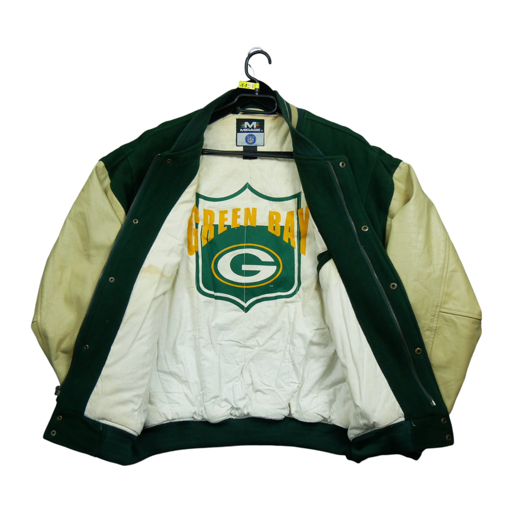 Veste en cuir NFL Green Bay Packers 4