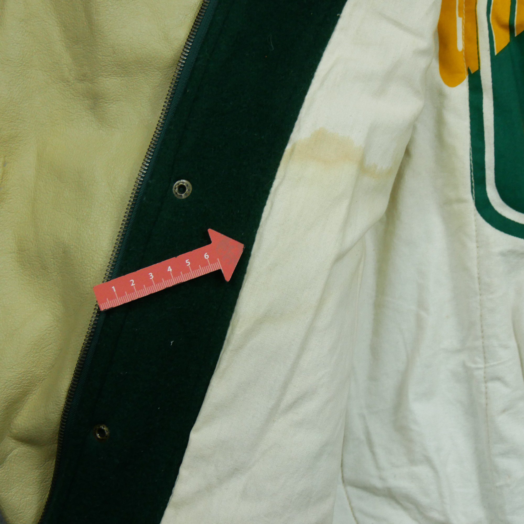 Veste en cuir NFL Green Bay Packers 9