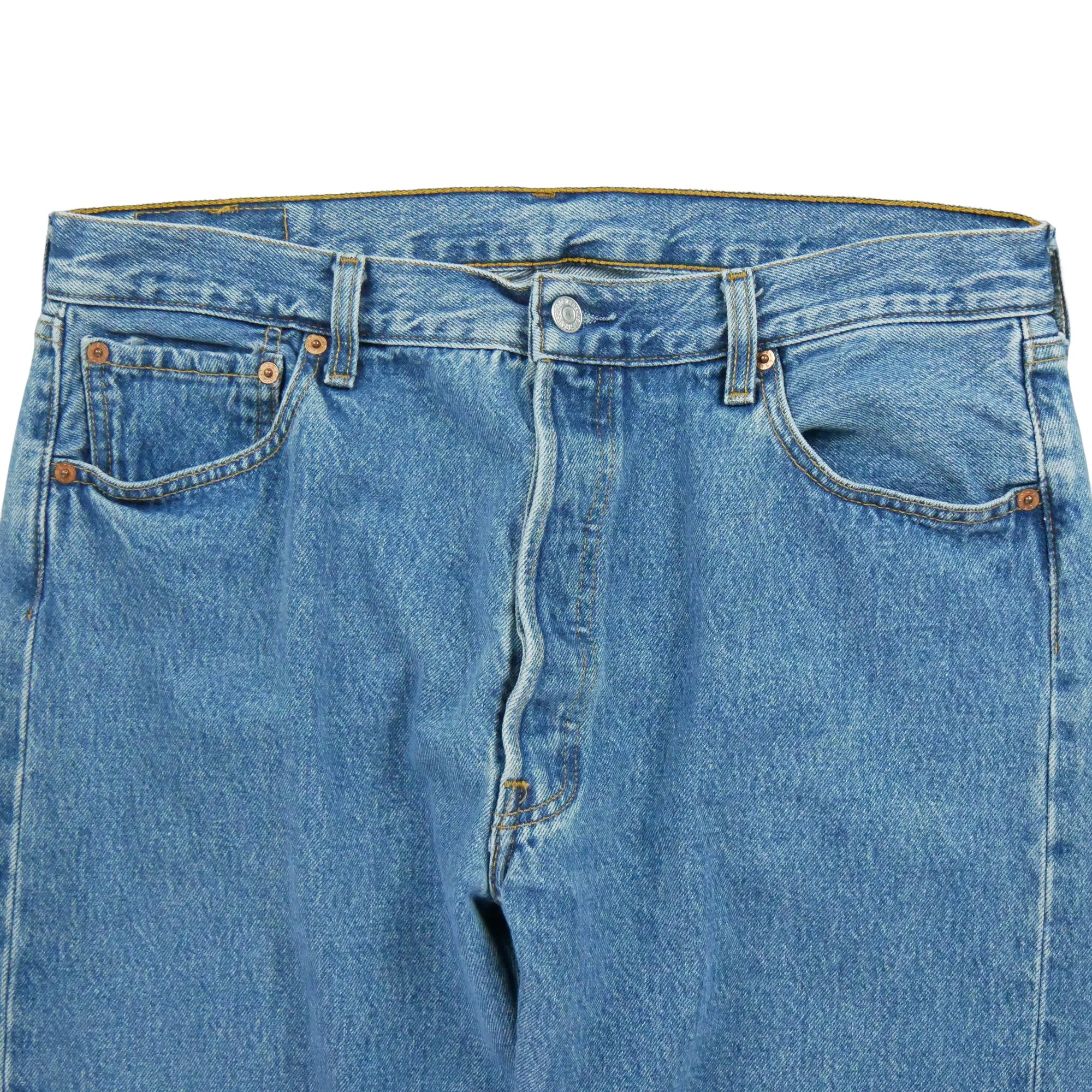 Jean Homme Levis 501 Bleu clair 3