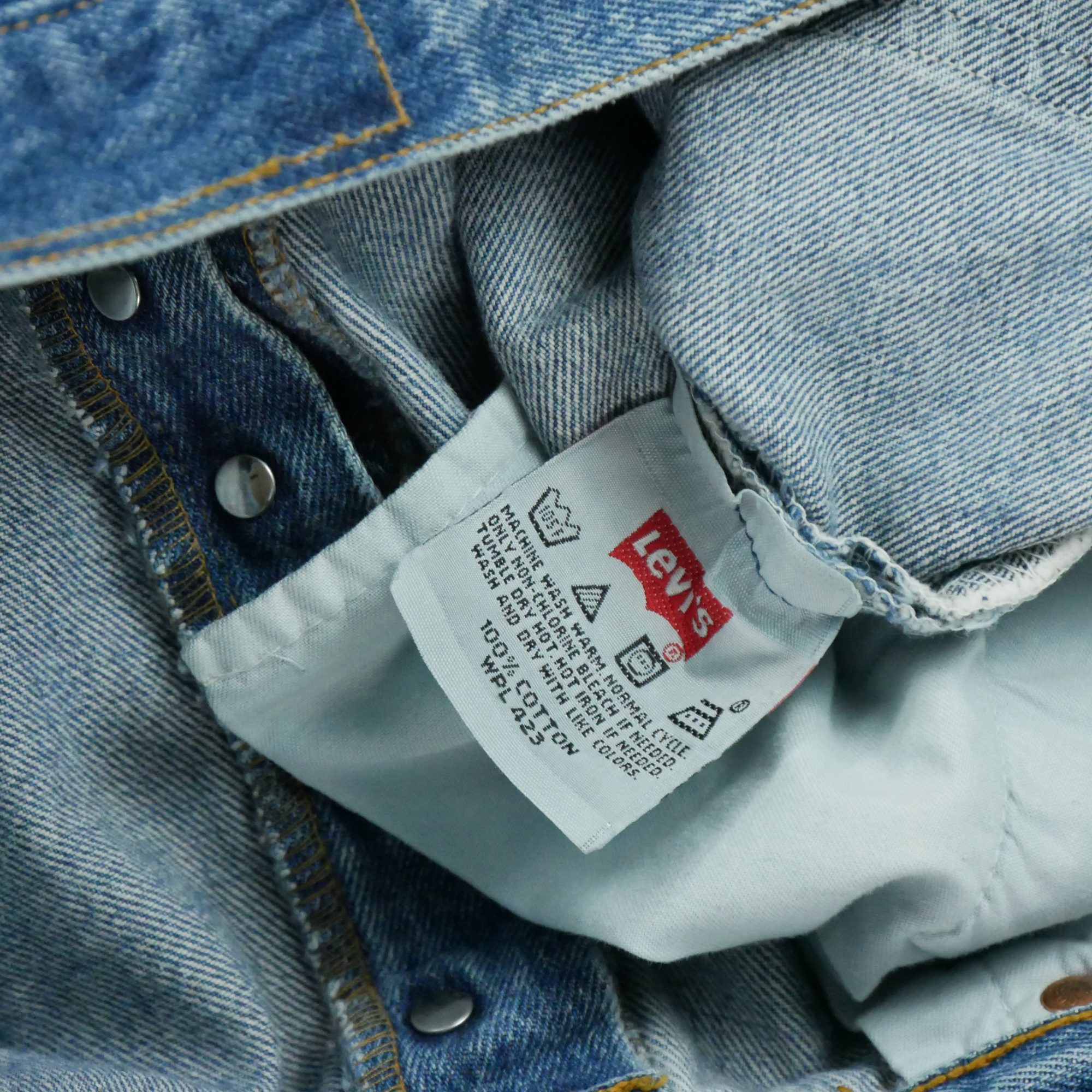 Jean Homme Levis 501 Bleu clair 6