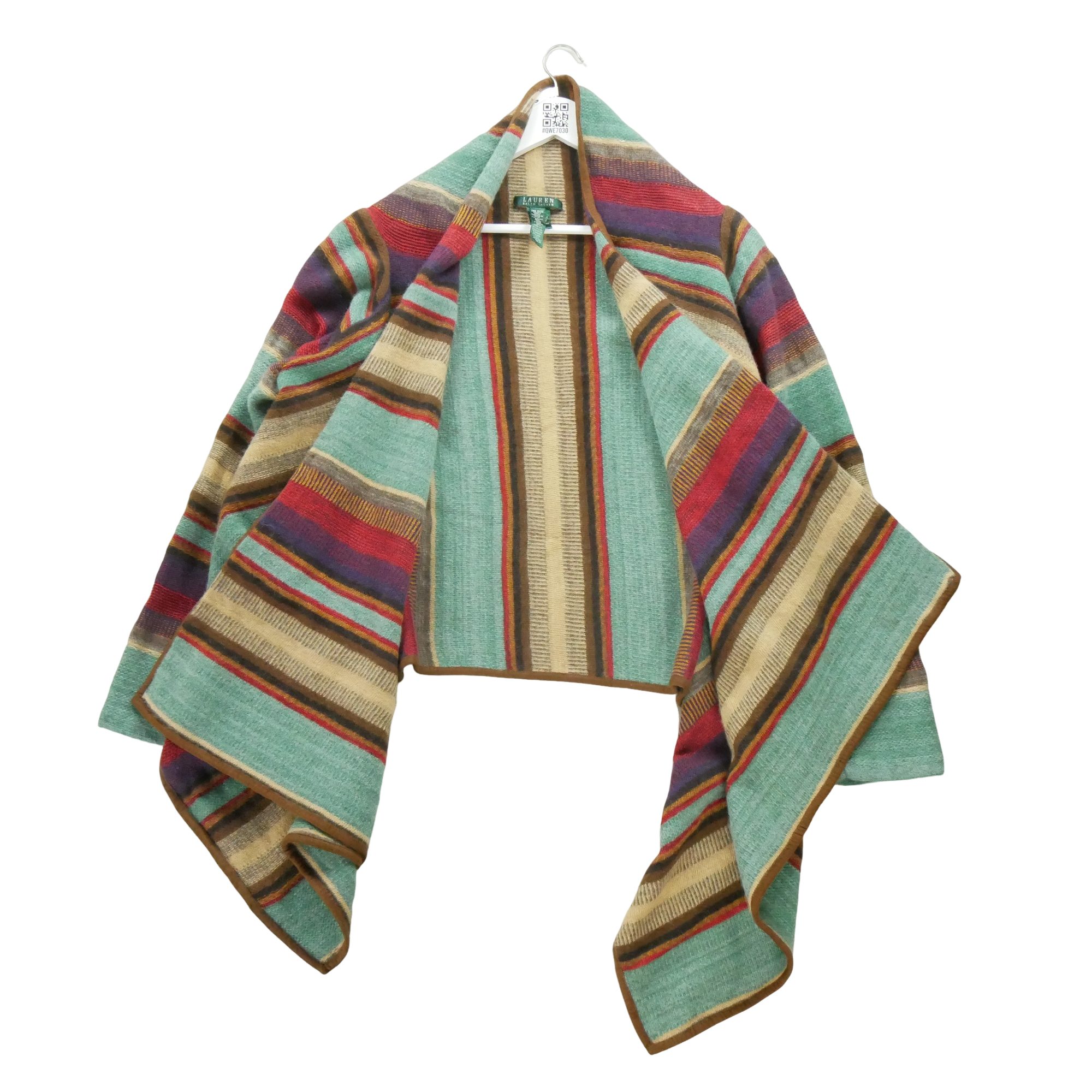 Gilet Femme en laine et lin cardigan 1