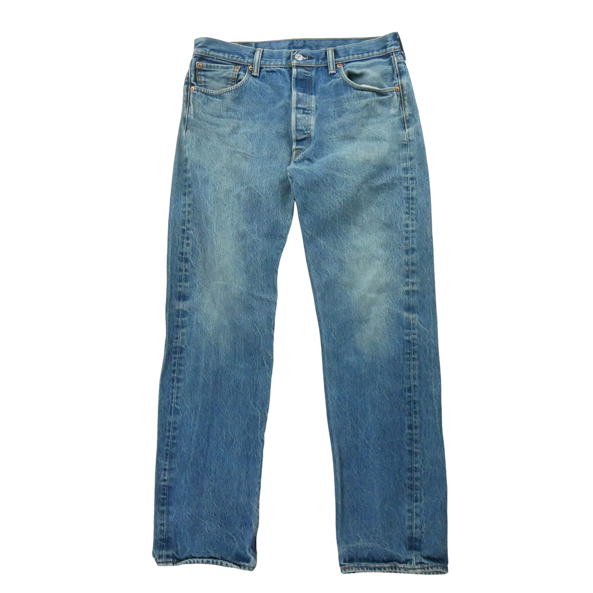 Jean Homme Levis 501 Bleu clair 1