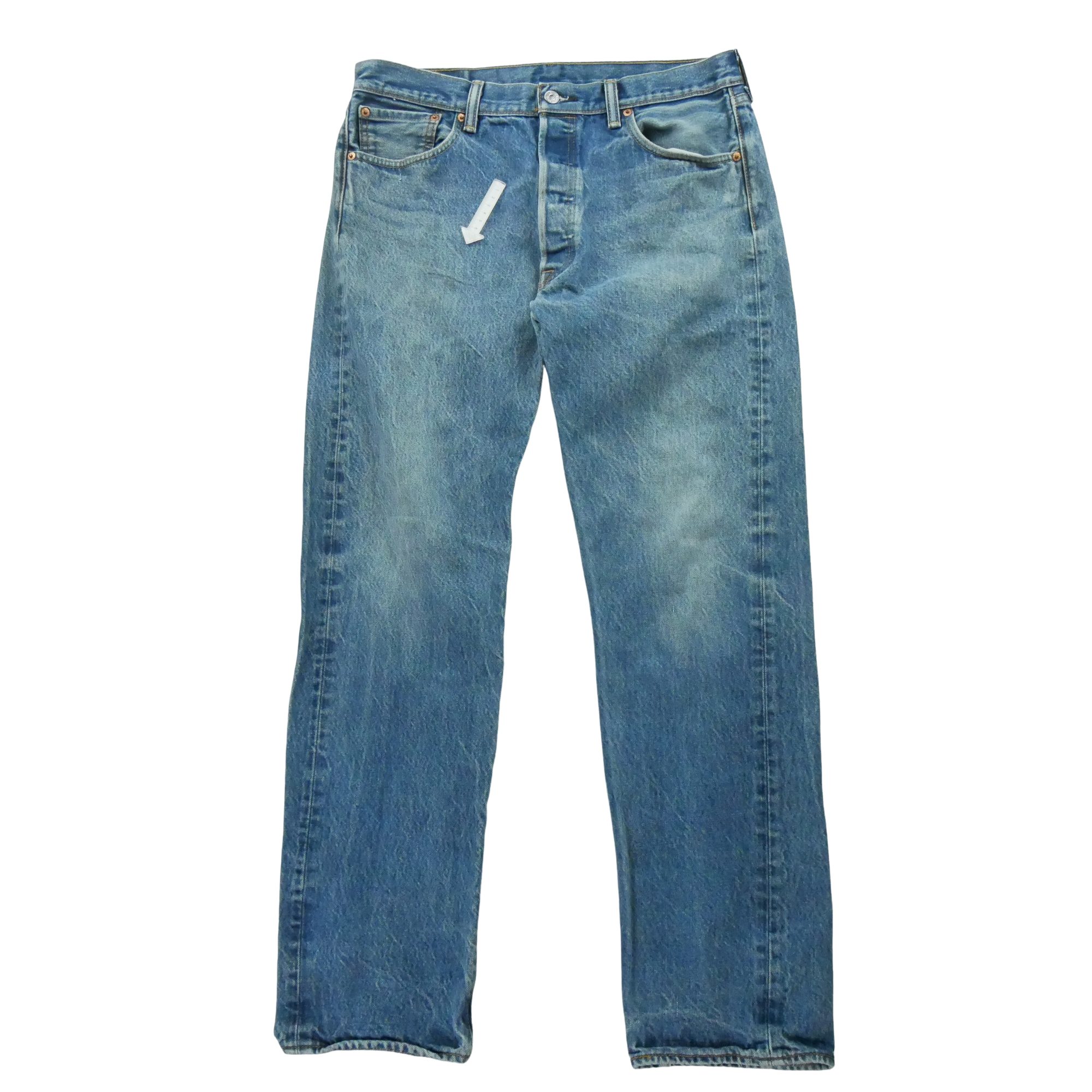 Jean Homme Levis 501 Bleu clair 3