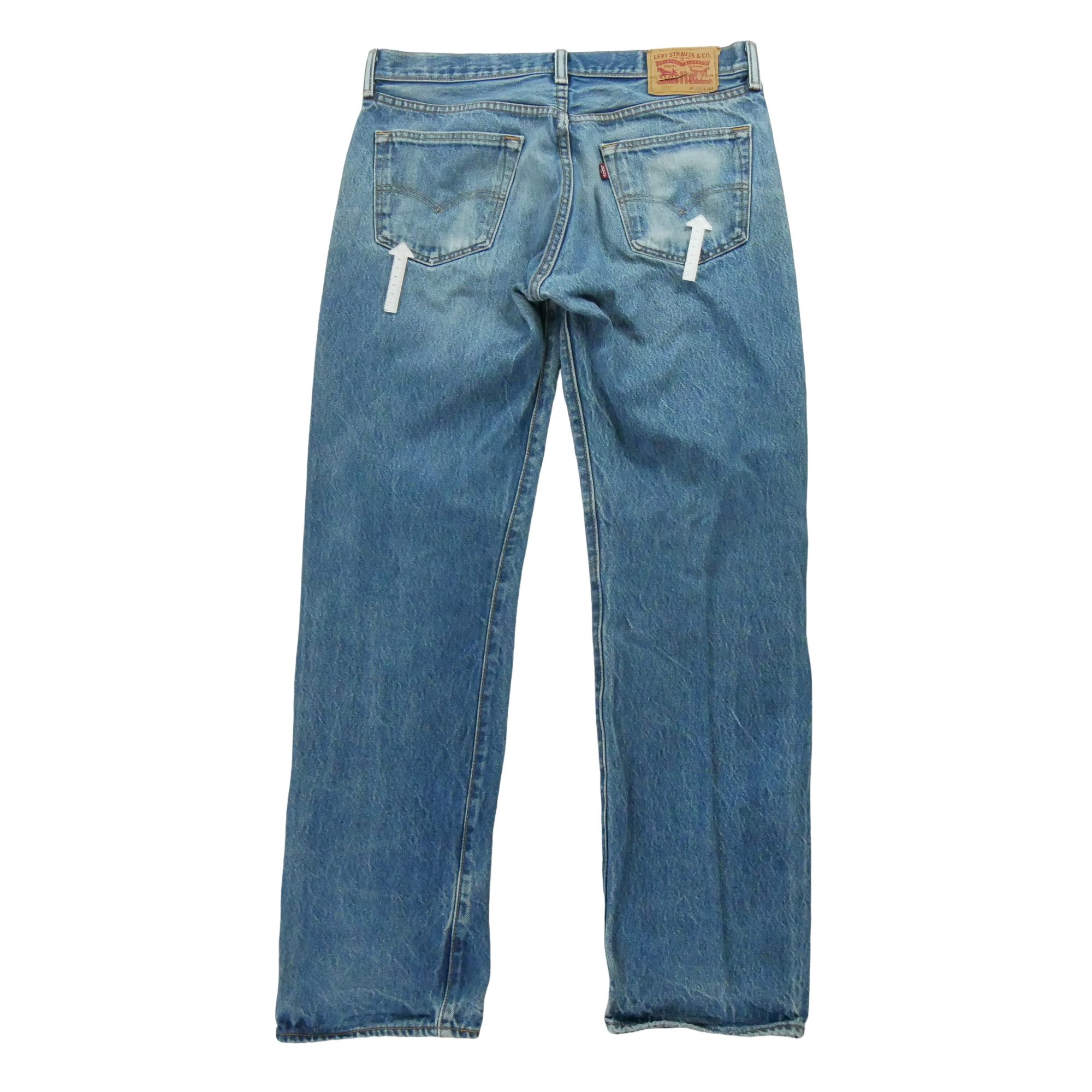 Jean Homme Levis 501 Bleu clair 5