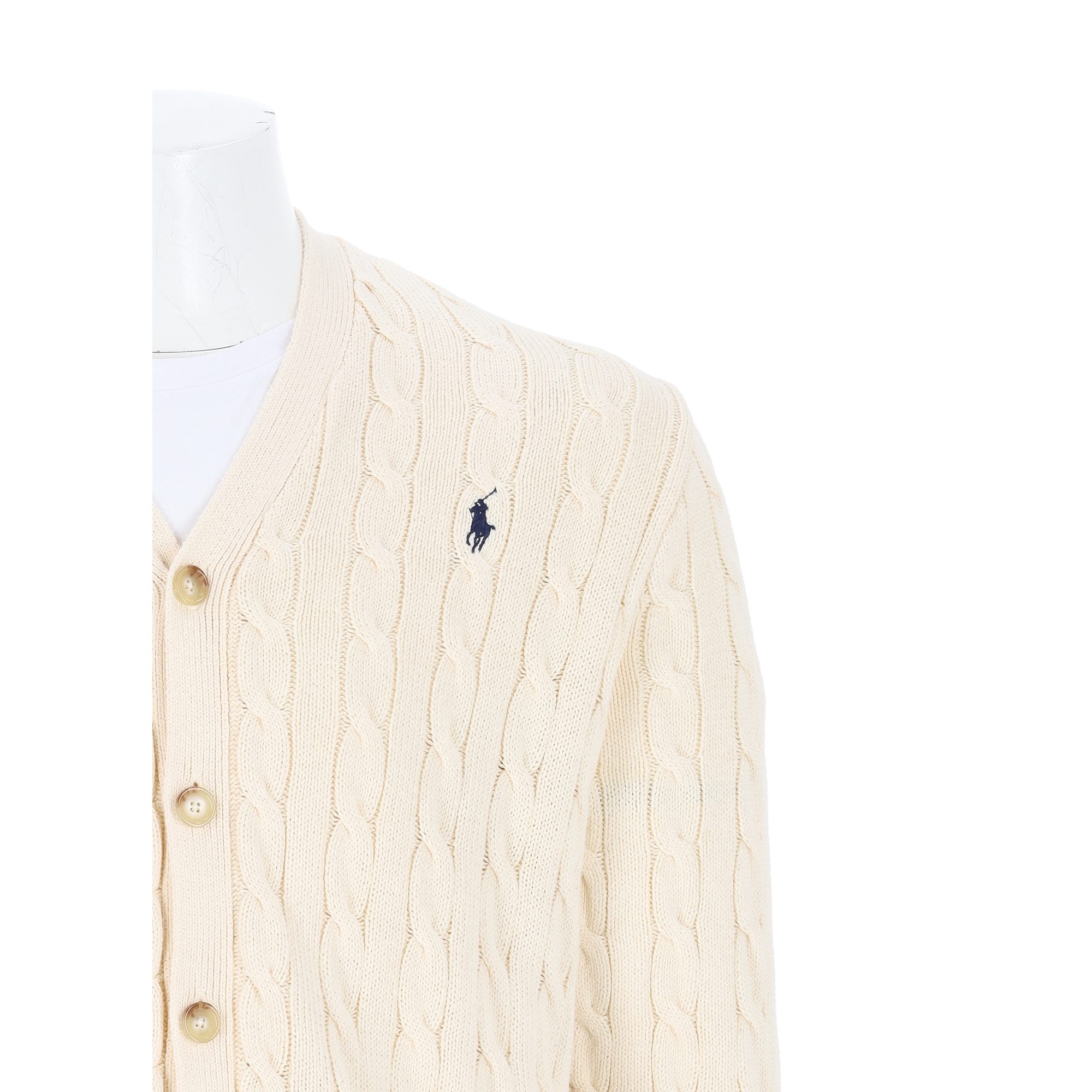 Pull Homme  cardigan Beige 5