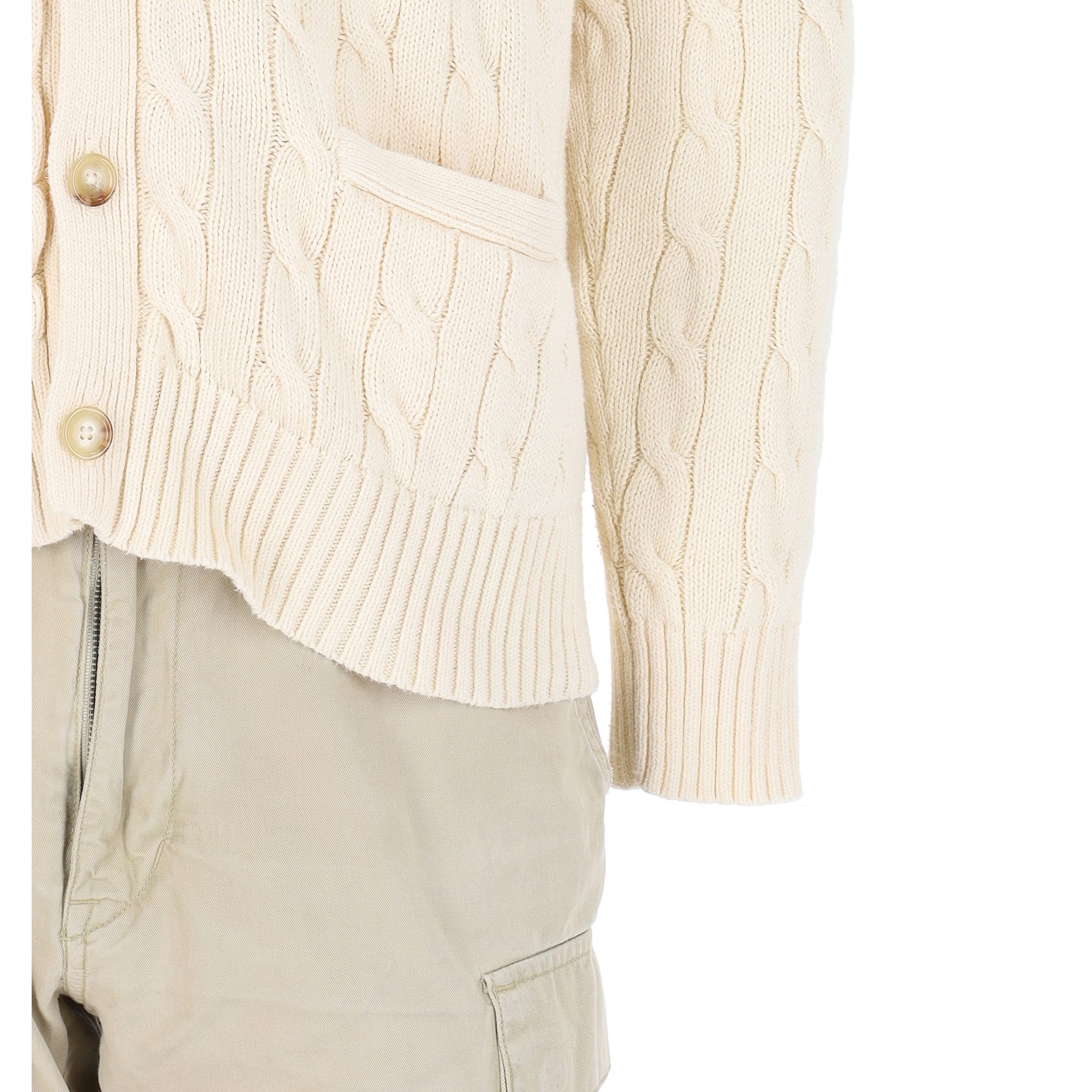 Pull Homme  cardigan Beige 6