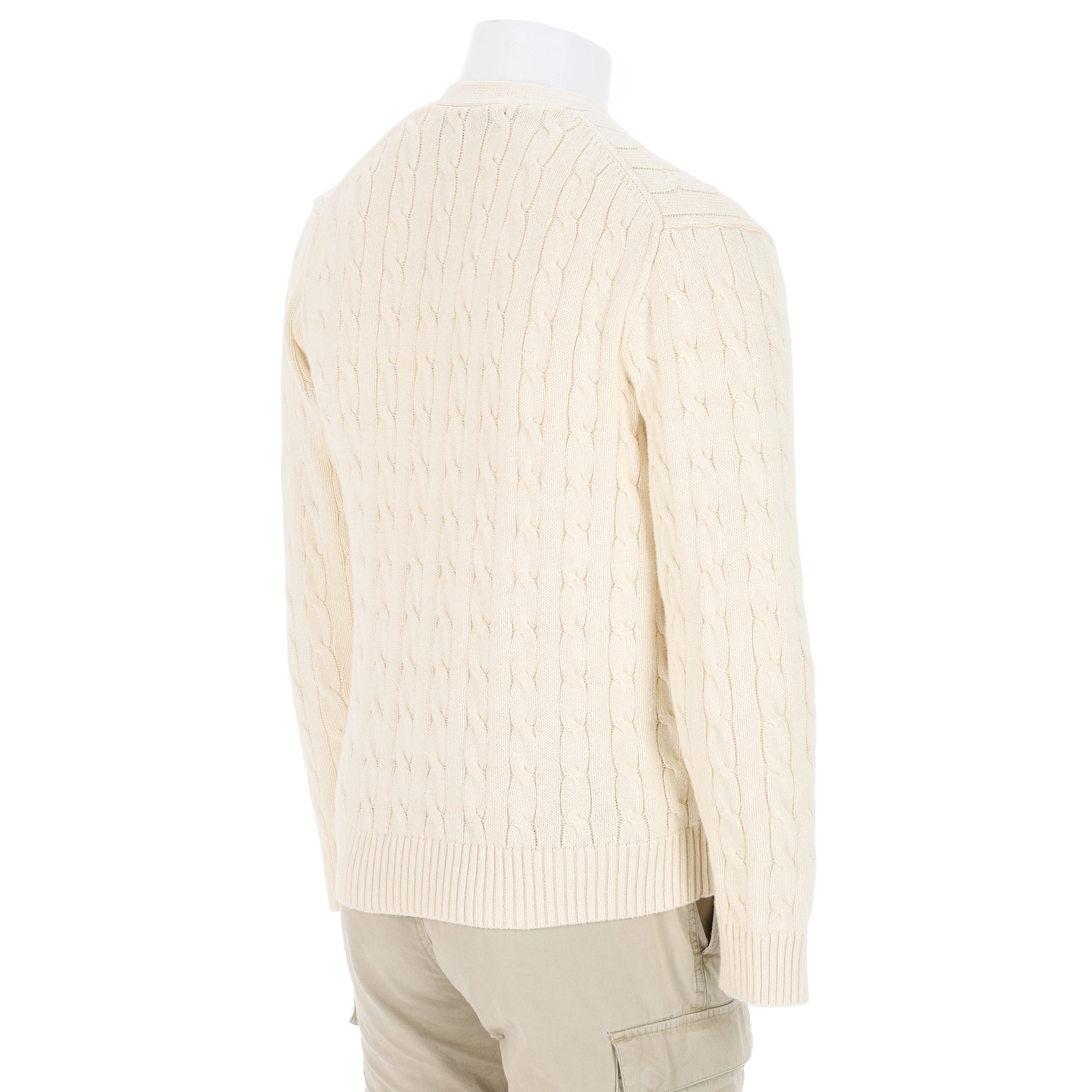 Pull Homme  cardigan Beige 7