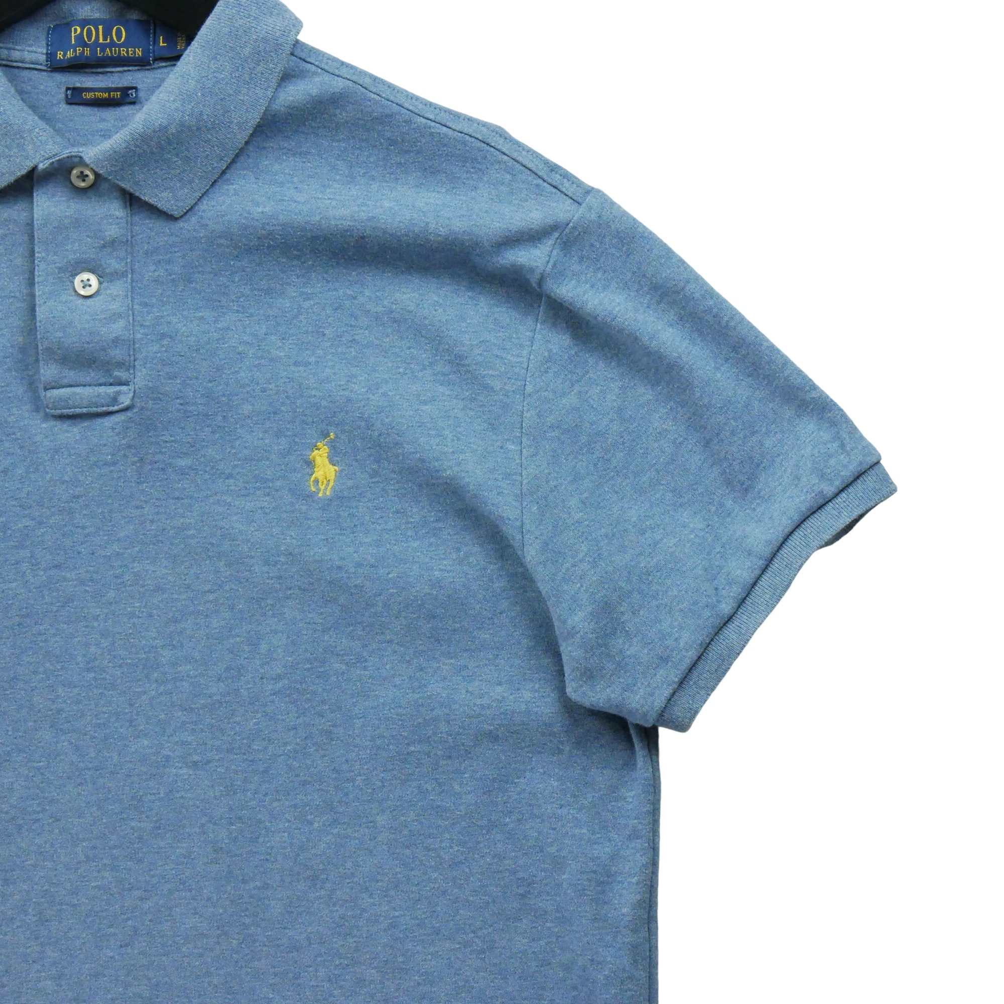 Polo manches courtes Homme  Bleu 4