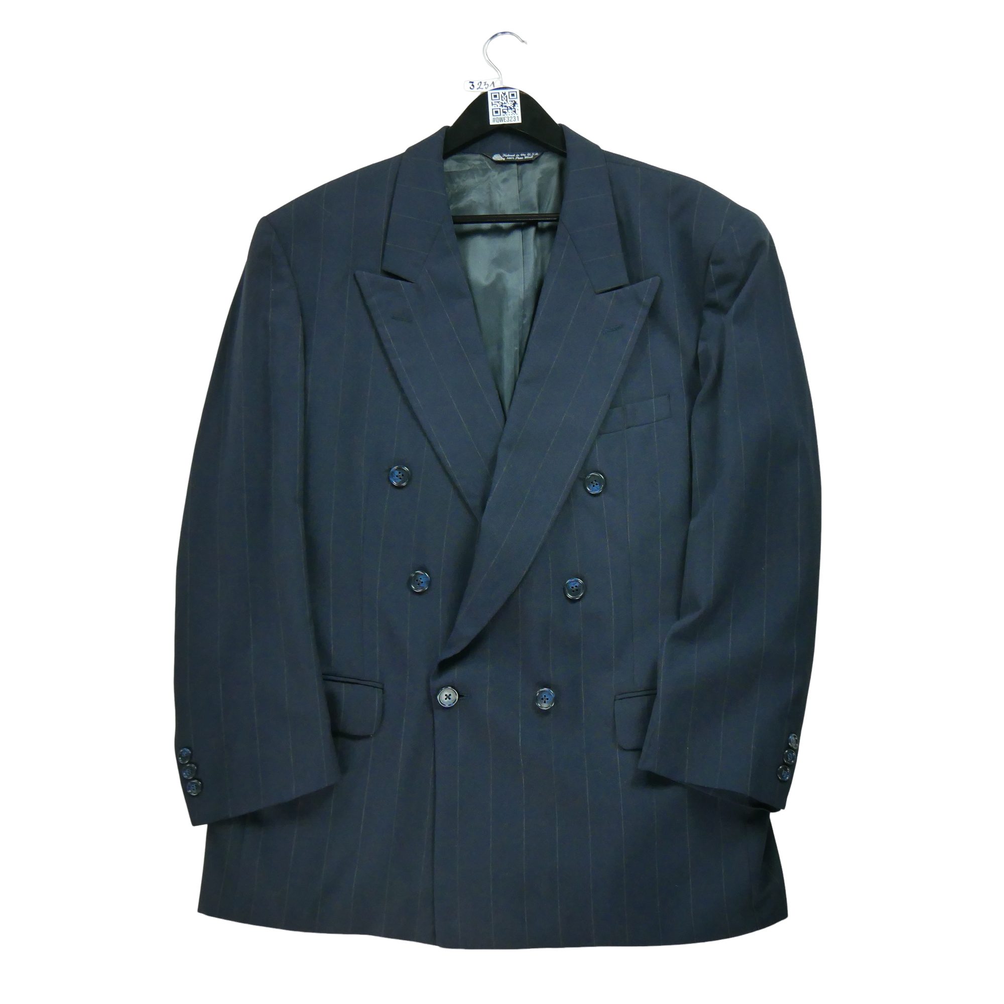 Veste Homme  Blazer Made in USA Noir 1