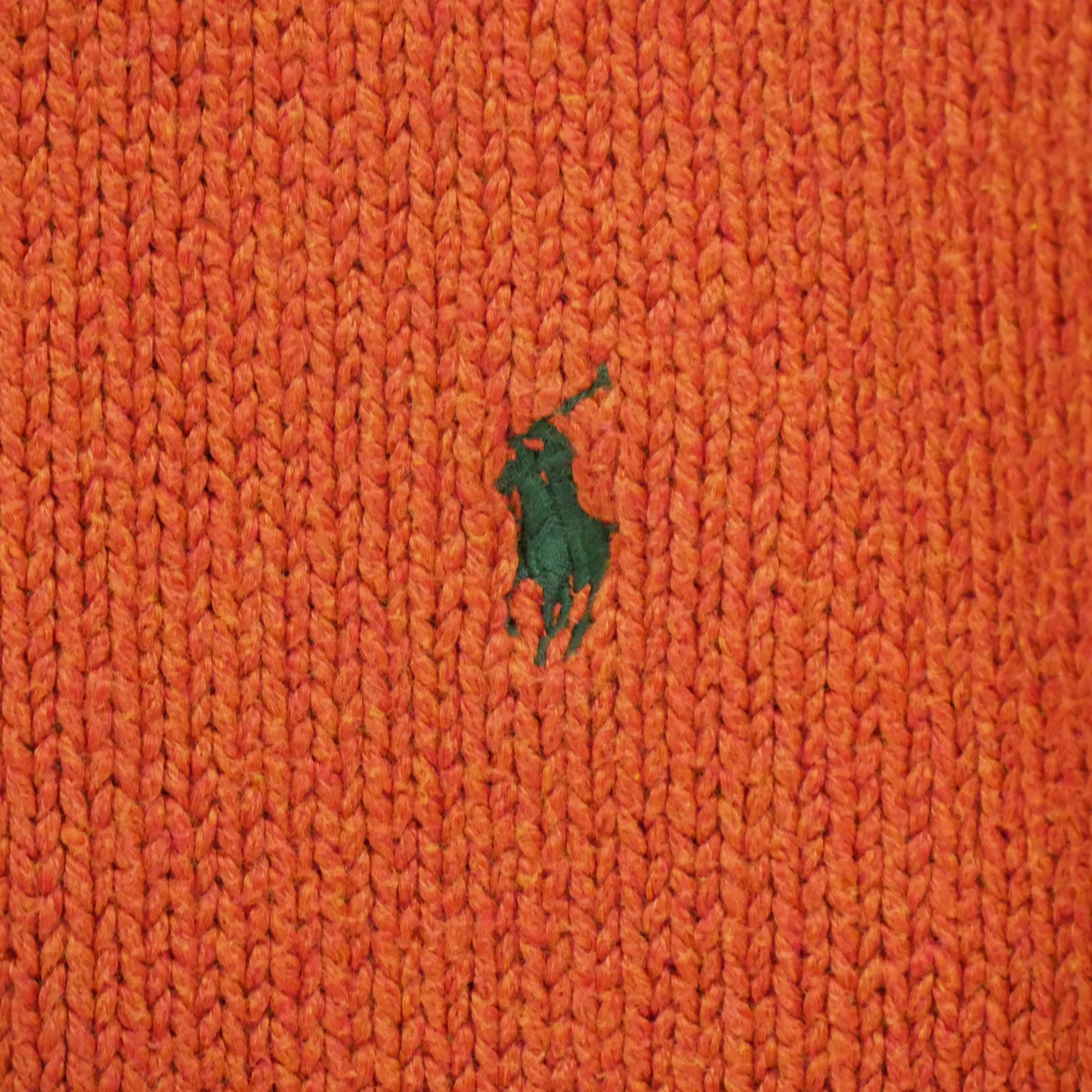 Pull Homme  demi-zippé Orange 6