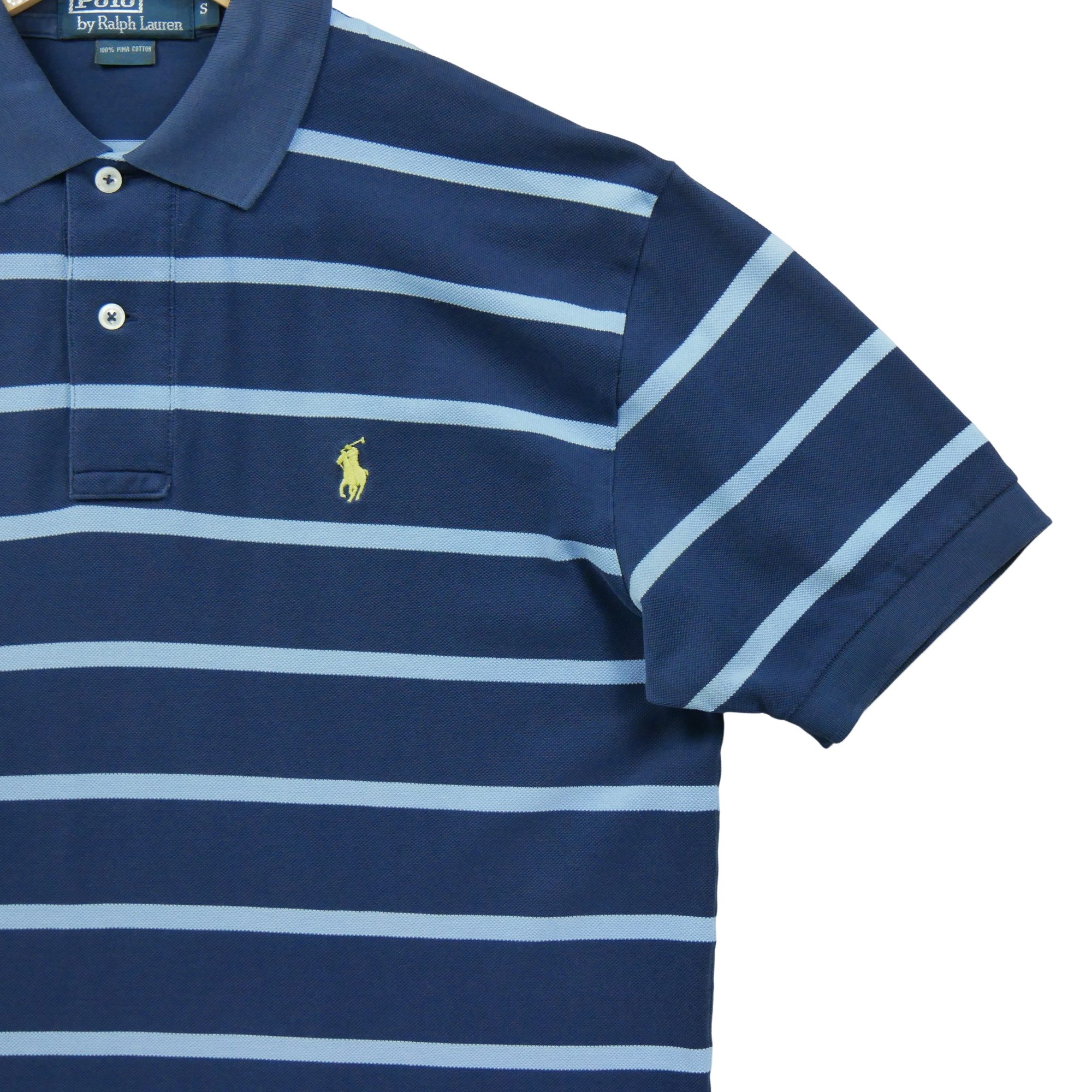 Polo manches courtes Homme  Bleu 4