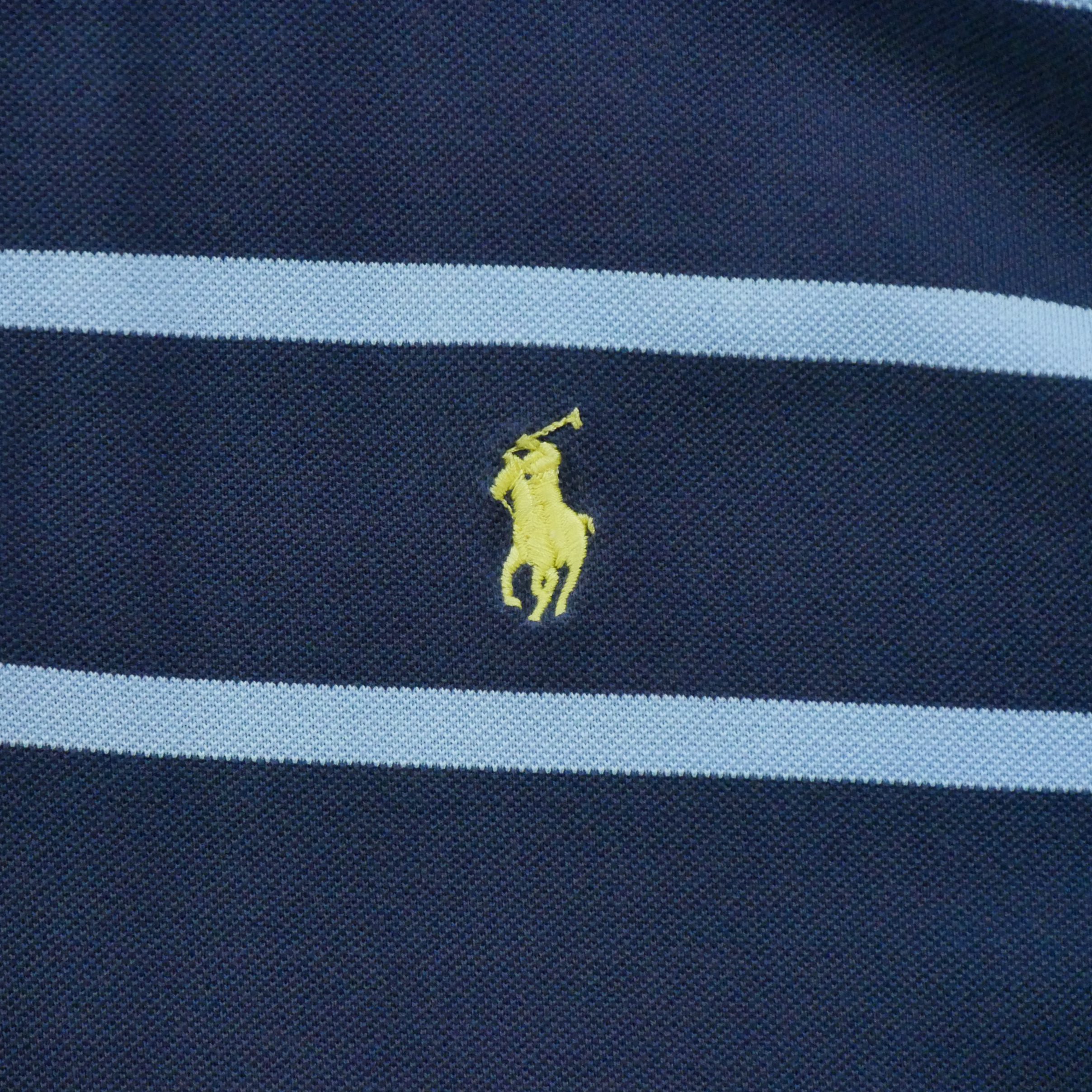 Polo manches courtes Homme  Bleu 5