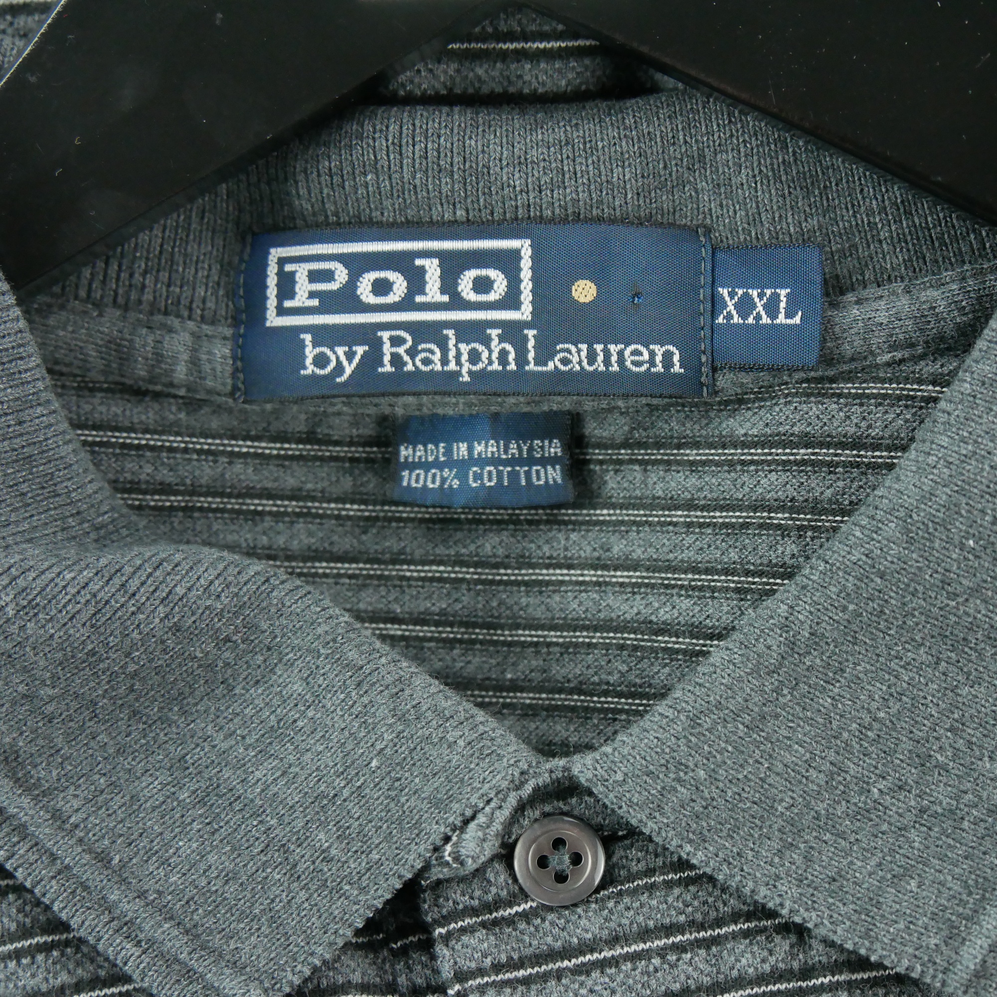 Polo manches courtes Homme  Gris 5