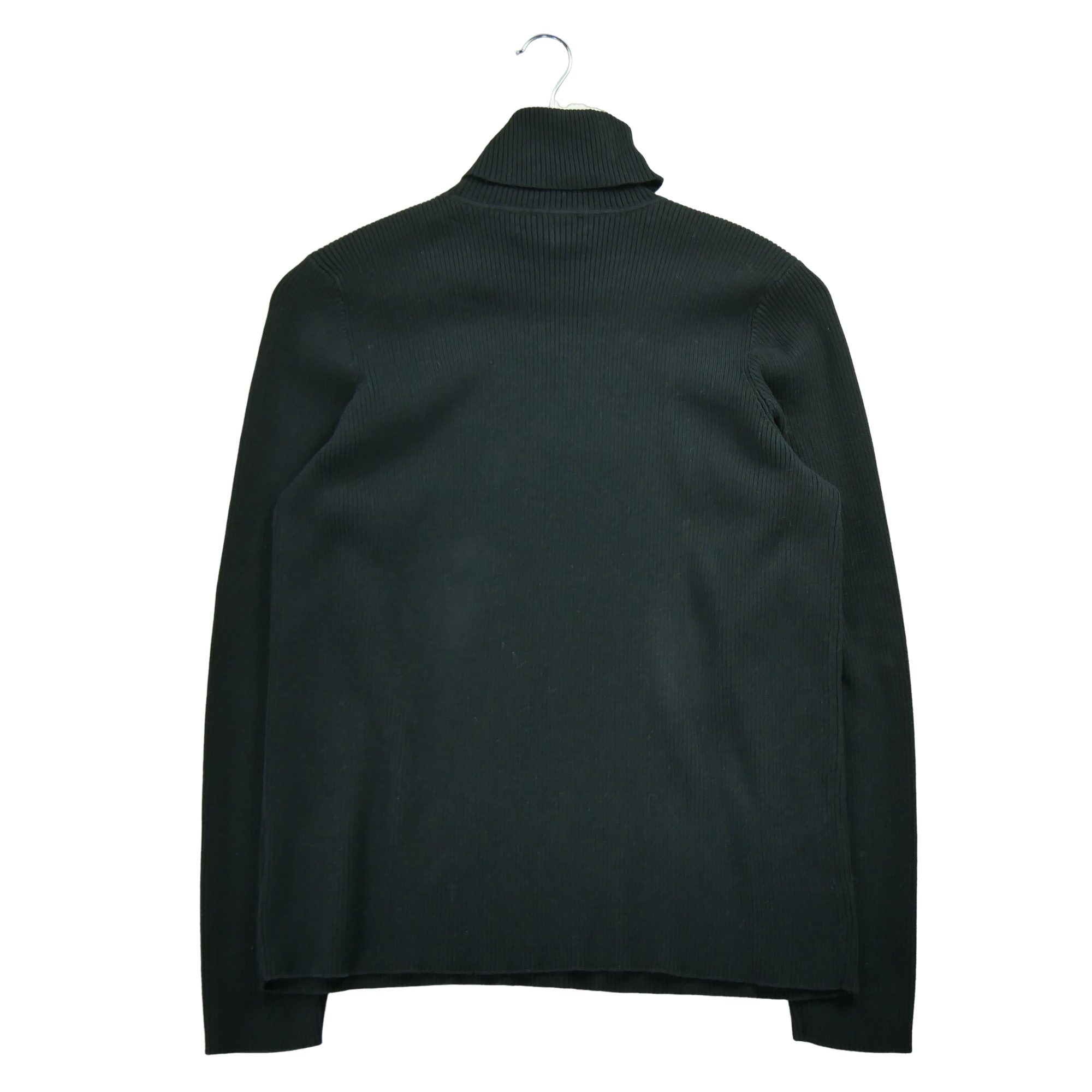 Pull Femme  col roulé Noir 2