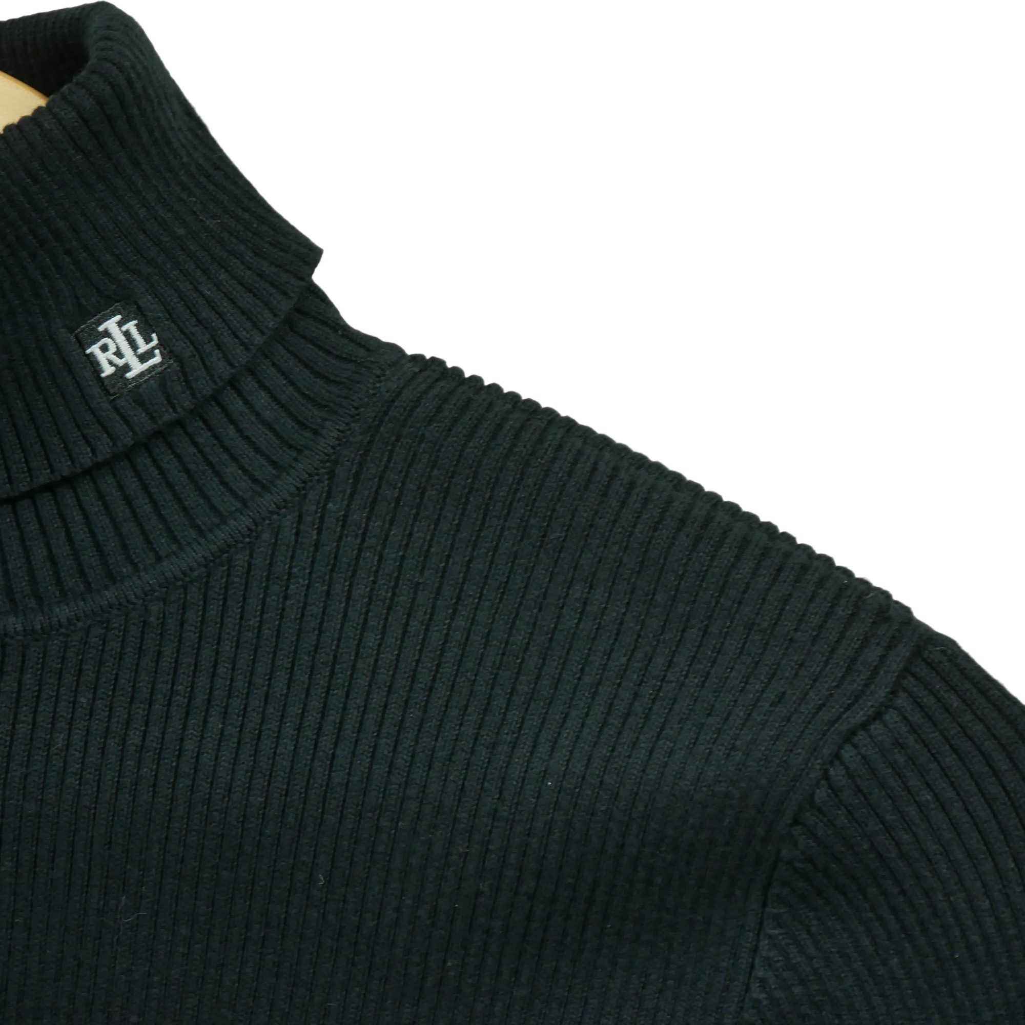 Pull Femme  col roulé Noir 3